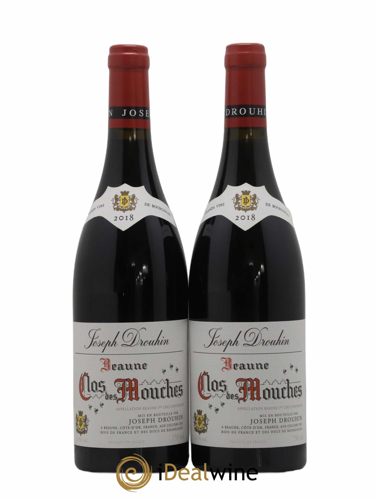 Beaune 1er Cru Clos des Mouches Joseph Drouhin 2018 - Lot de 2 bouteilles - 0