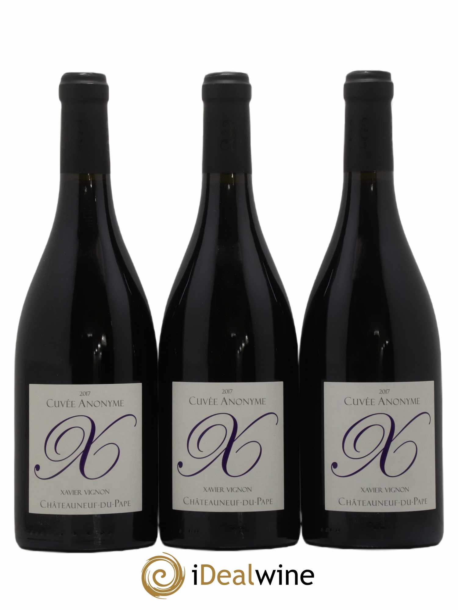 Châteauneuf-du-Pape Cuvee Anonyme Xavier Vignon 2017 - Lot de 6 bouteilles - 1