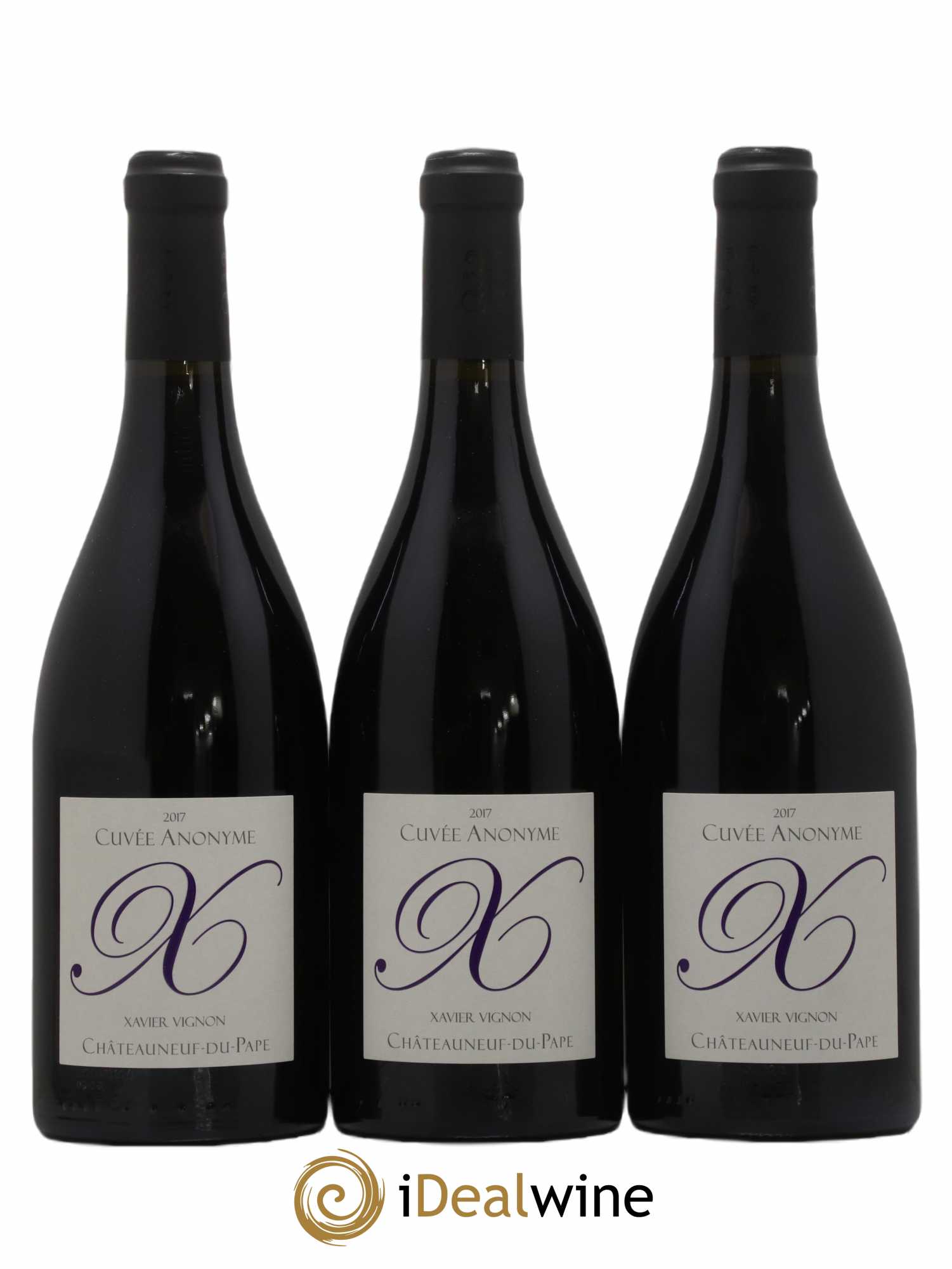 Châteauneuf-du-Pape Cuvee Anonyme Xavier Vignon 2017 - Lot de 6 bouteilles - 2