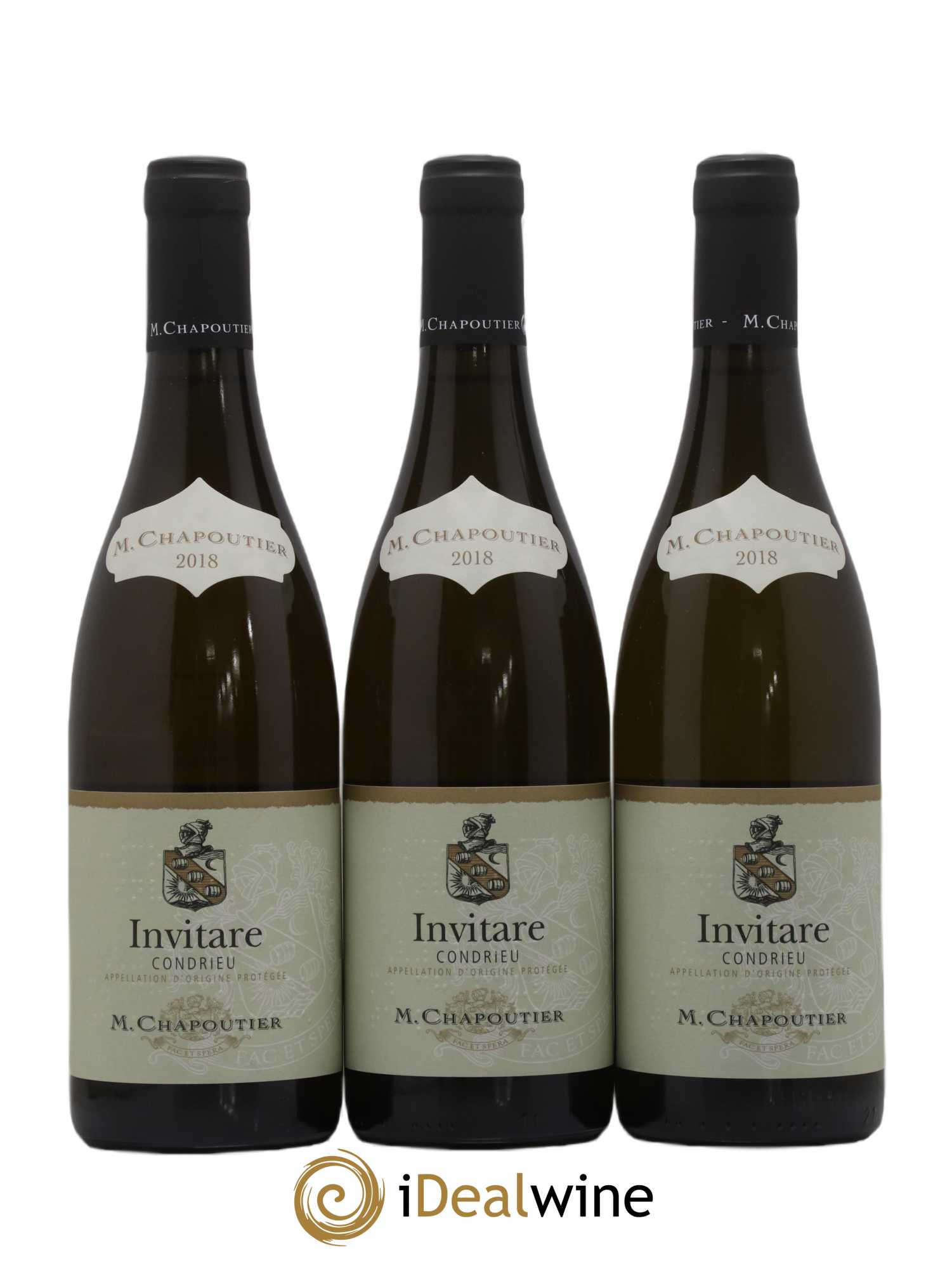Condrieu Invitare Chapoutier 2018 - Lot de 6 bouteilles - 1