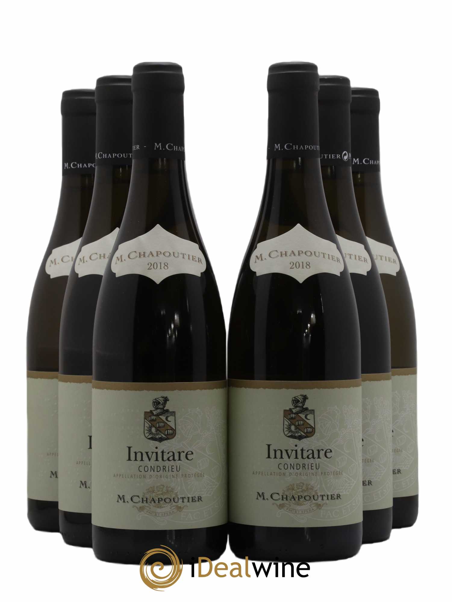 Condrieu Invitare Chapoutier 2018 - Lot de 6 bouteilles - 0