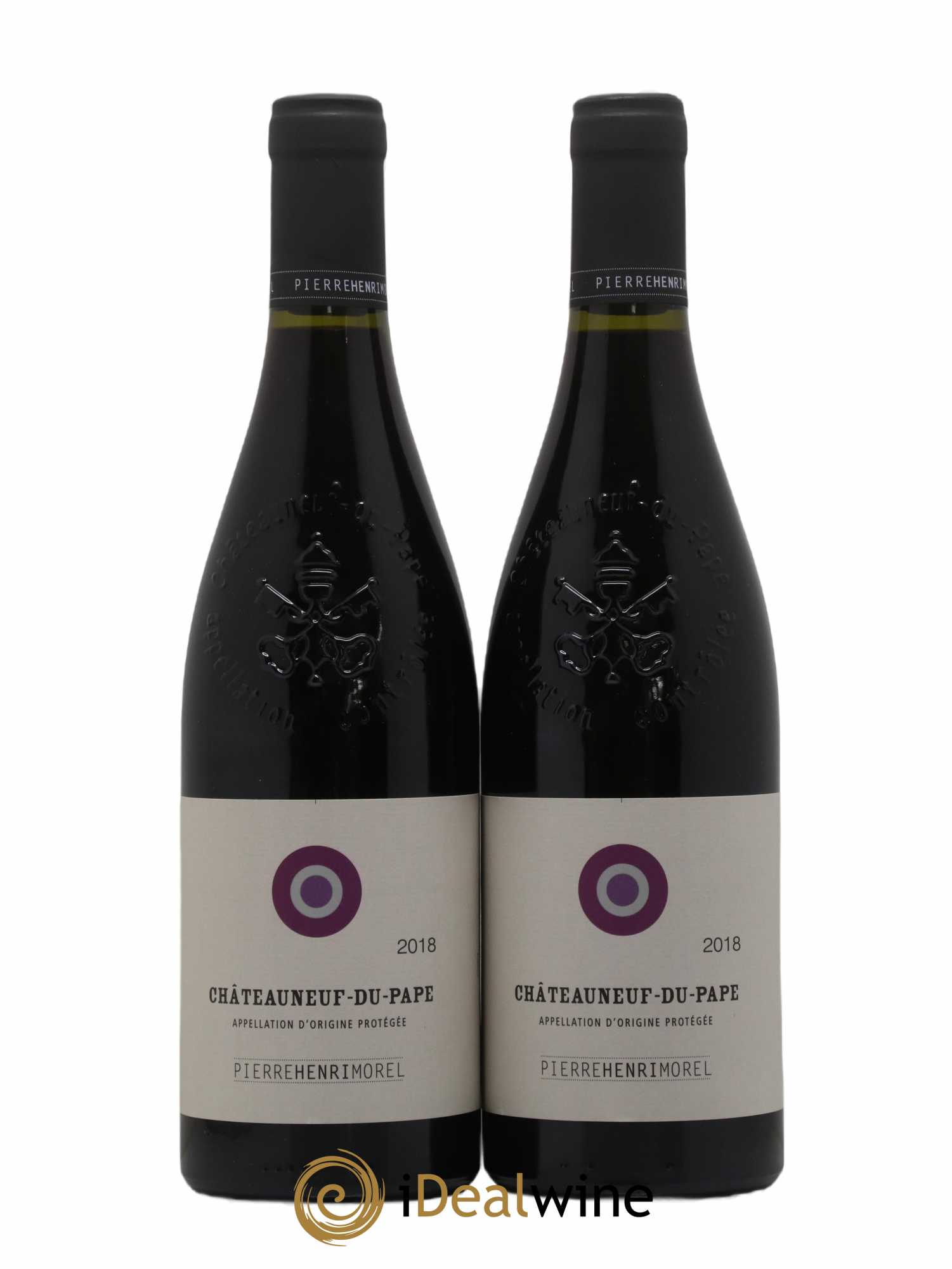 Châteauneuf-du-Pape Pierre Henri Morel 2018 - Lot de 2 bouteilles - 0