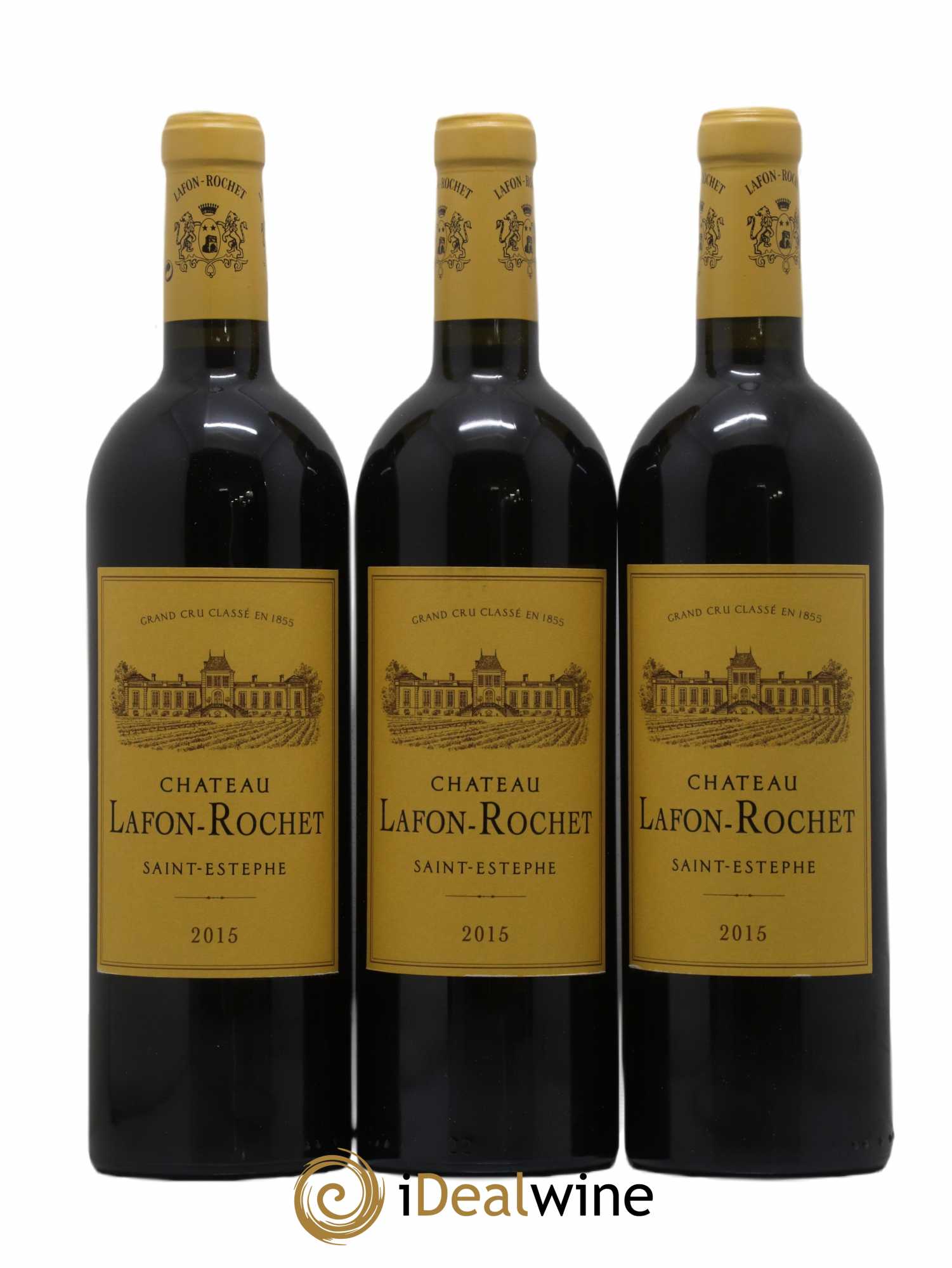 Château Lafon Rochet 4ème Grand Cru Classé 2015 - Lot de 12 bouteilles - 2