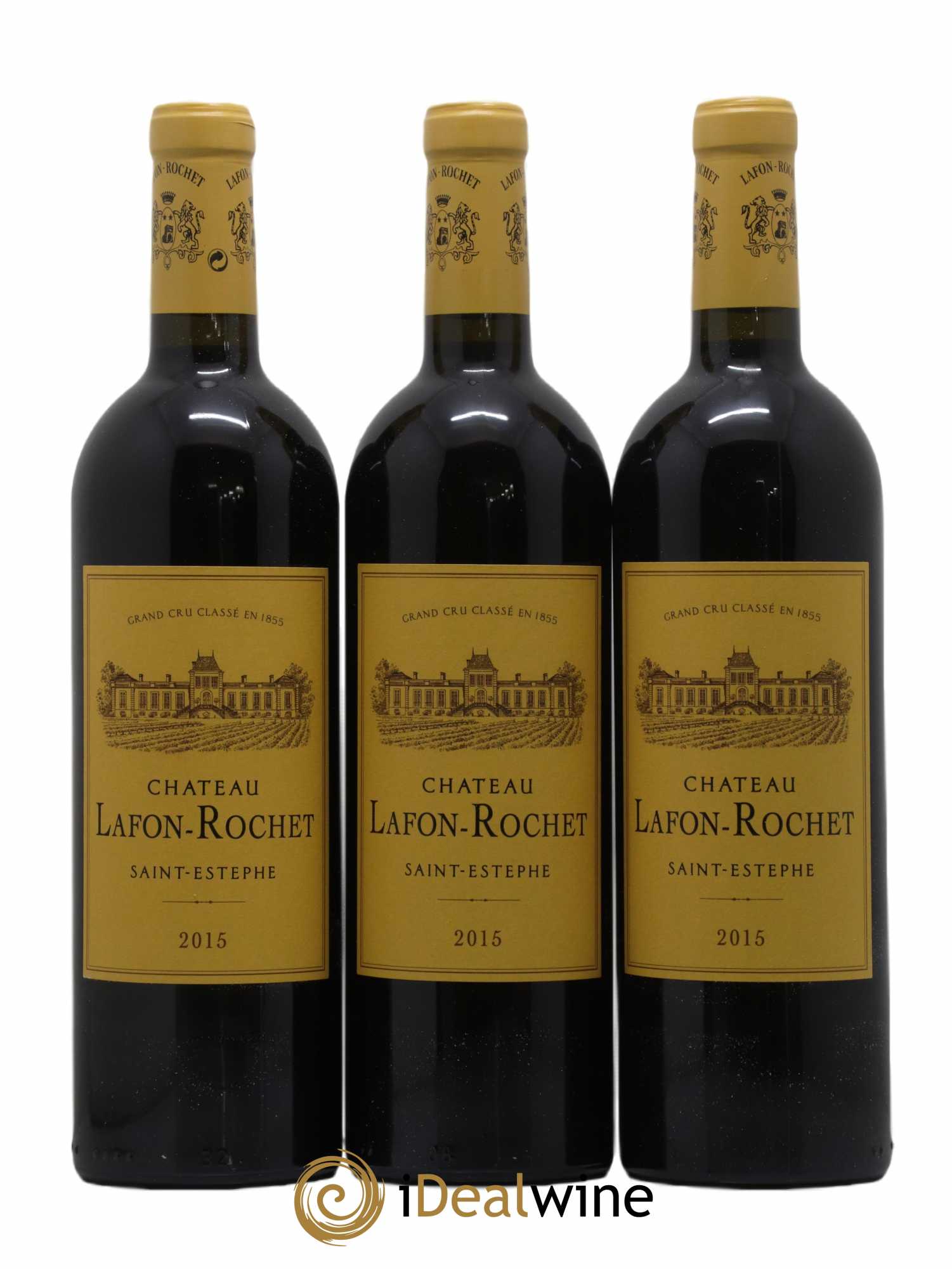 Château Lafon Rochet 4ème Grand Cru Classé 2015 - Lot de 12 bouteilles - 3