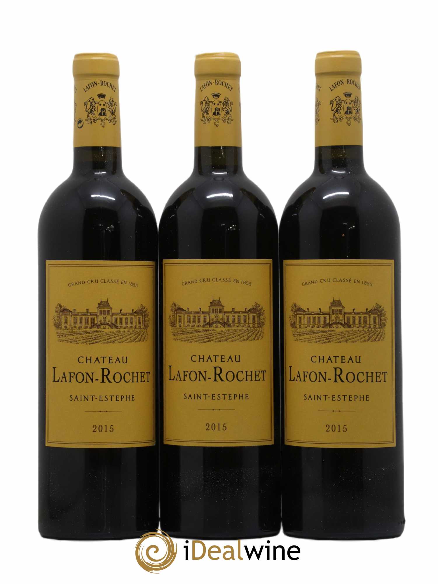 Château Lafon Rochet 4ème Grand Cru Classé 2015 - Lot de 12 bouteilles - 4