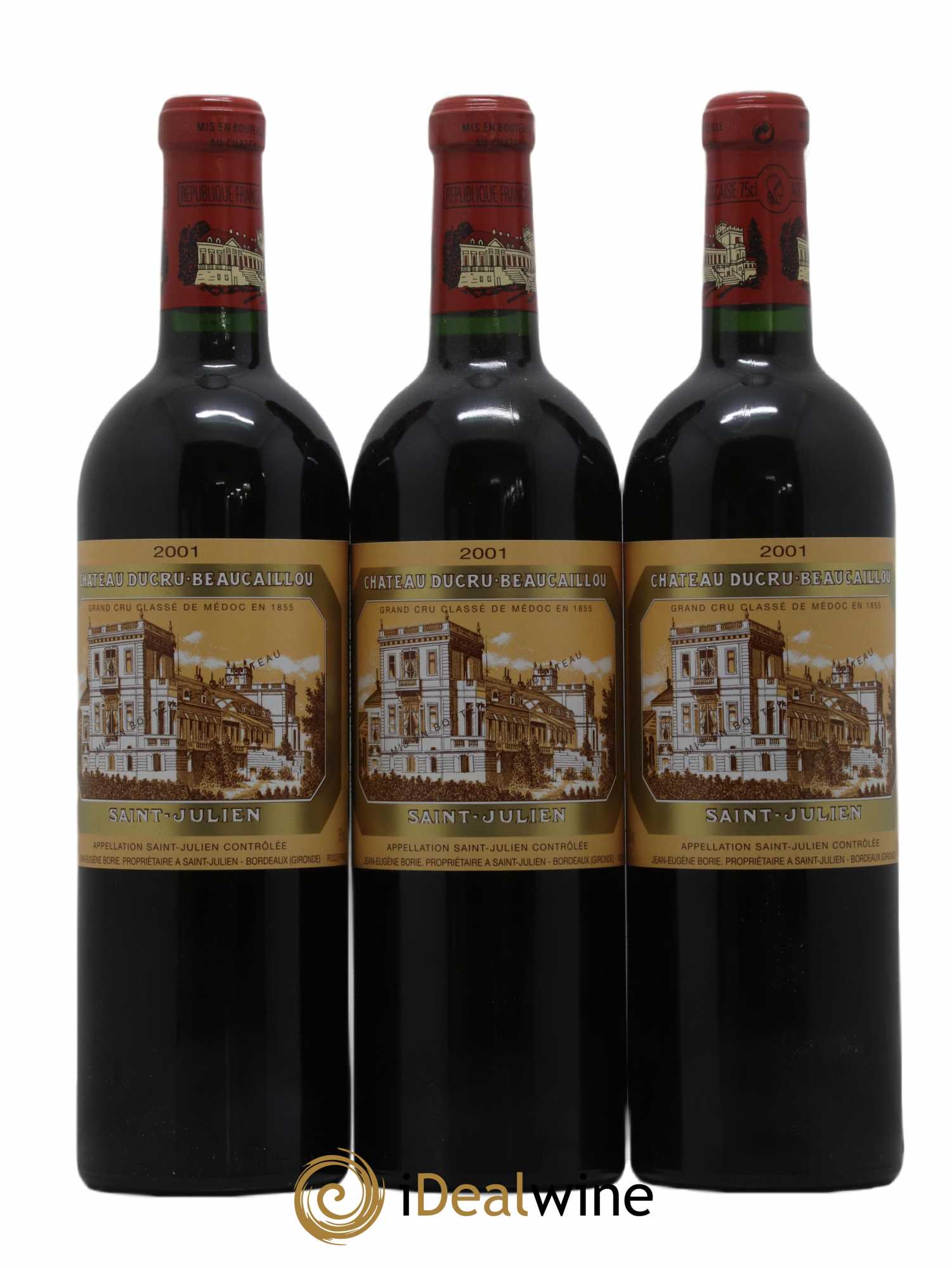 Château Ducru Beaucaillou 2ème Grand Cru Classé 2001 - Lot de 12 bouteilles - 1