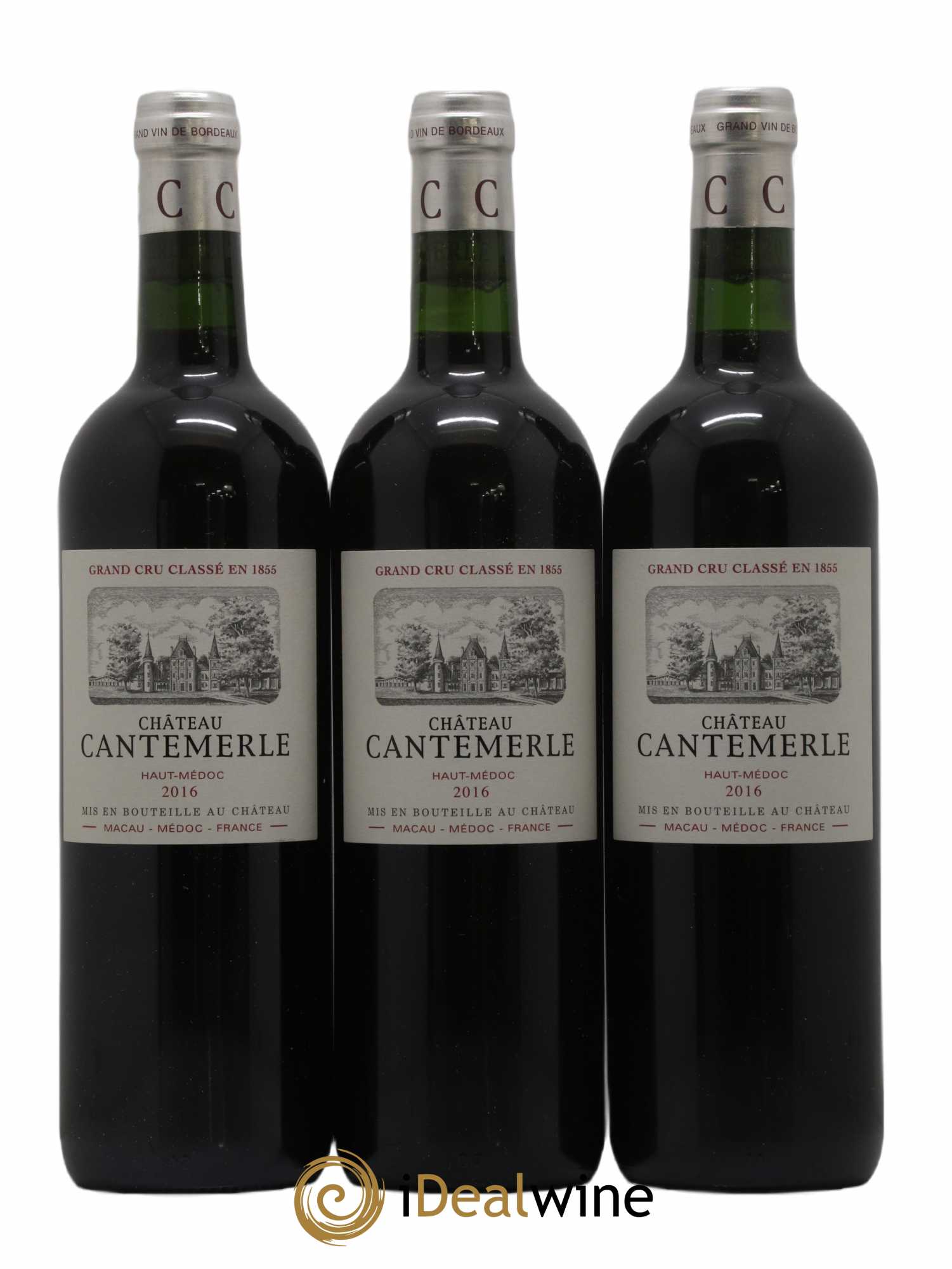 Château Cantemerle 5ème Grand Cru Classé 2016 - Lot de 6 bouteilles - 2