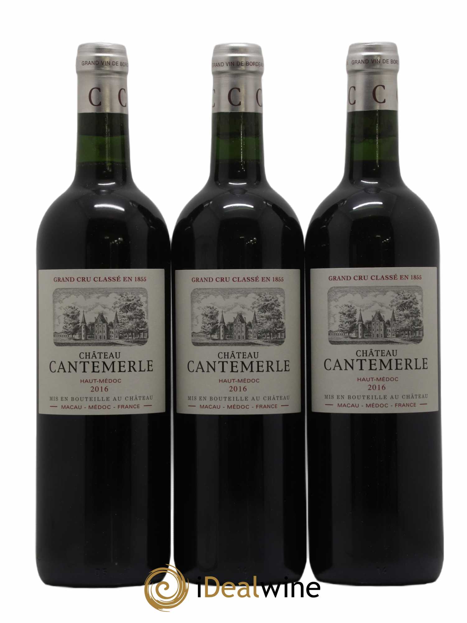 Château Cantemerle 5ème Grand Cru Classé 2016 - Lot de 6 bouteilles - 2