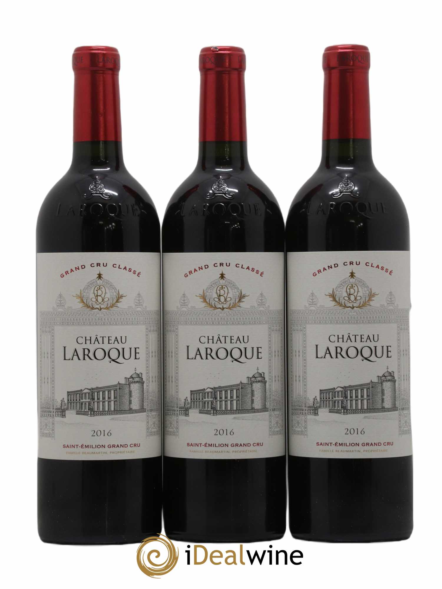 Château Laroque Grand Cru Classé 2016 - Lot de 6 bouteilles - 1