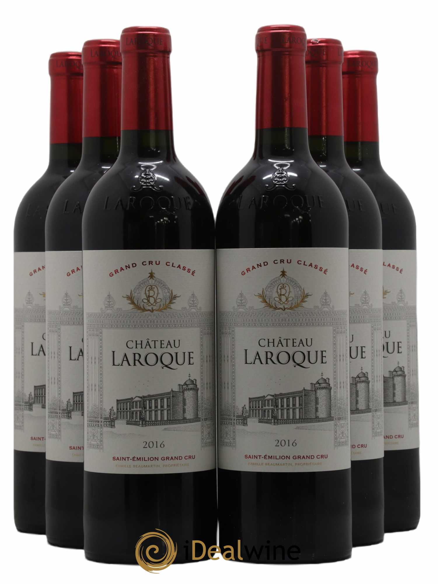 Château Laroque Grand Cru Classé 2016 - Lot de 6 bouteilles - 0