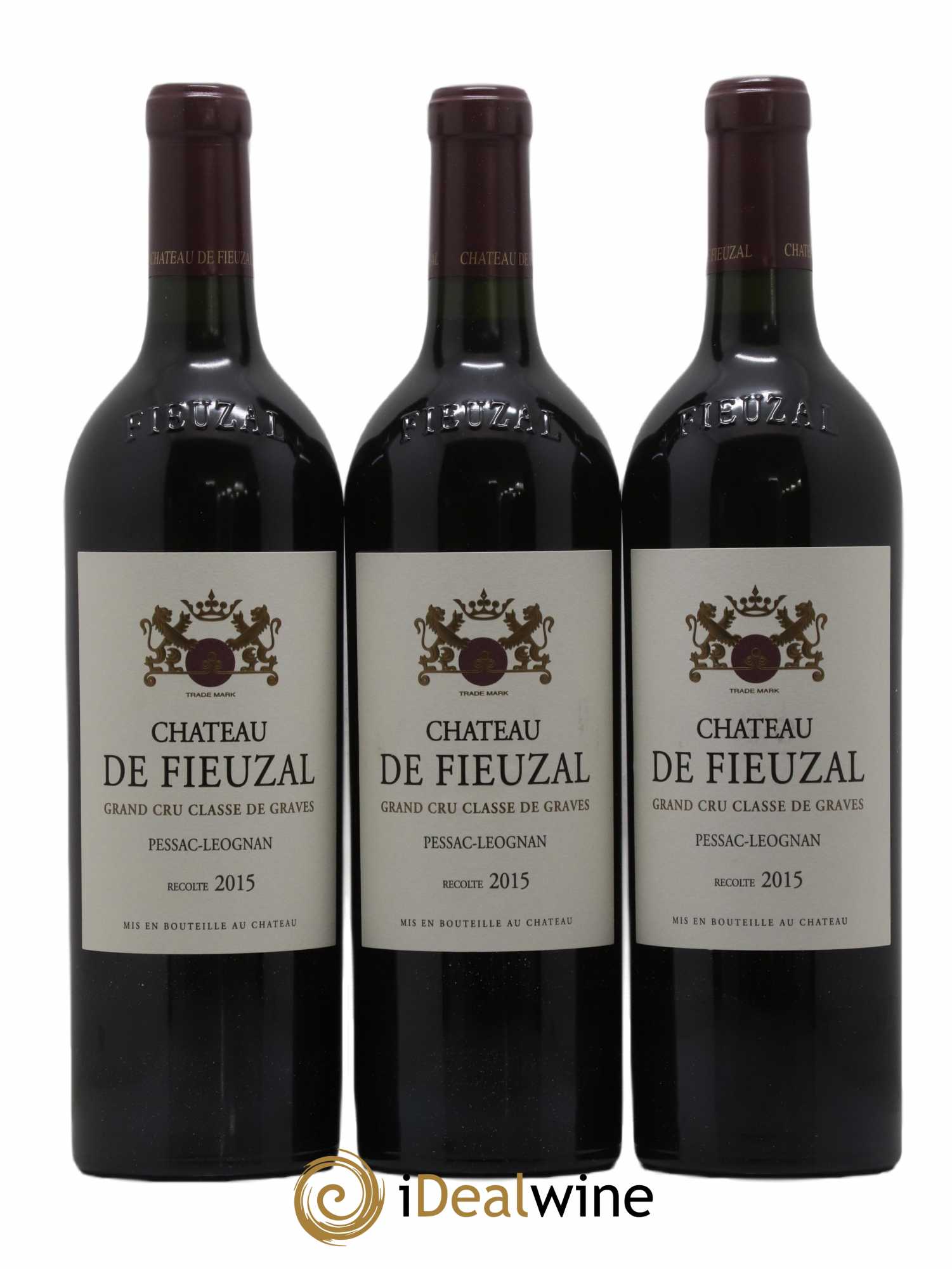 Château de Fieuzal Cru Classé de Graves 2015 - Lot de 6 bouteilles - 2