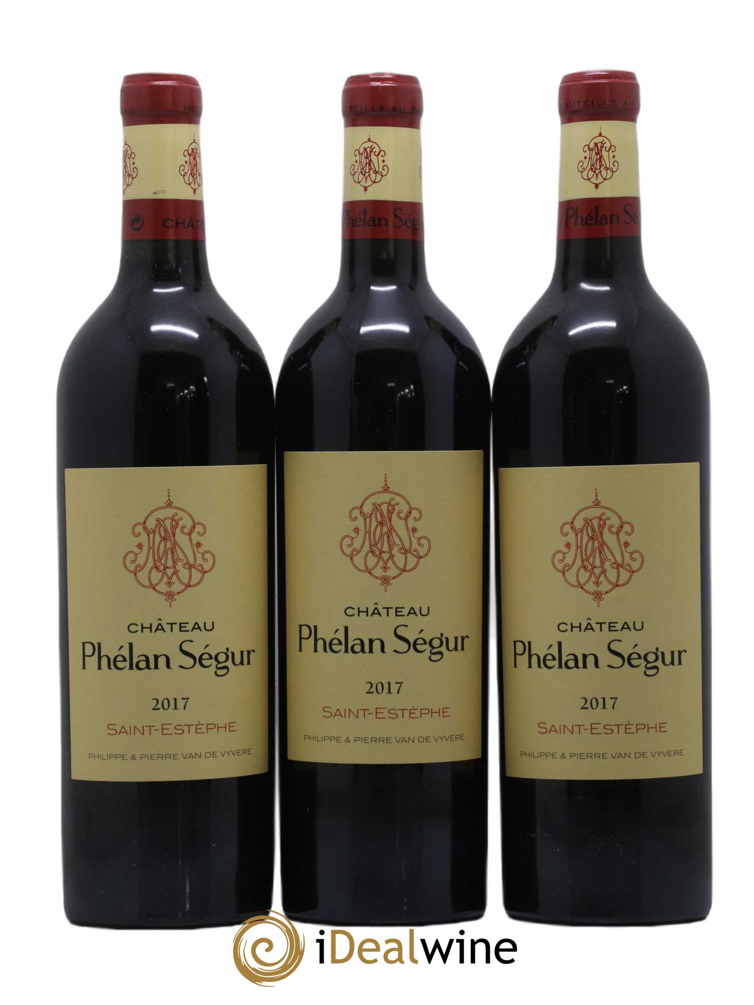 Château Phélan Ségur 2017 - Lot de 6 bouteilles - 1