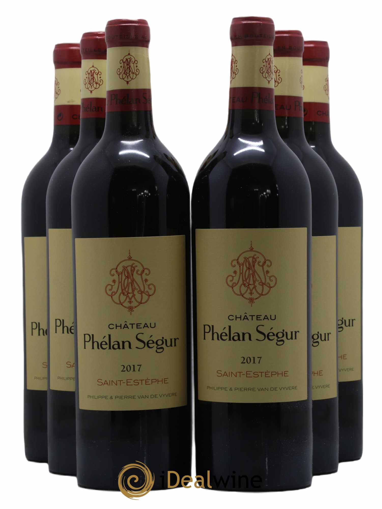 Château Phélan Ségur 2017 - Lot de 6 bouteilles - 0
