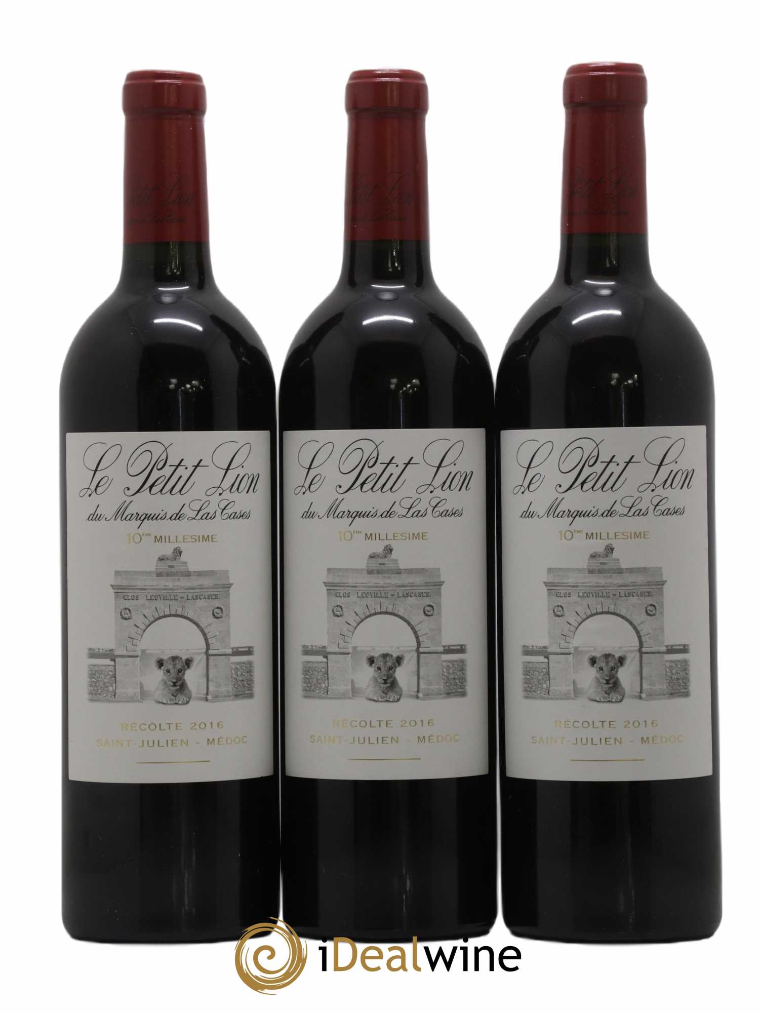 Le Petit Lion du Marquis de Las Cases Second Vin 2016 - Lot of 6 bottles - 2
