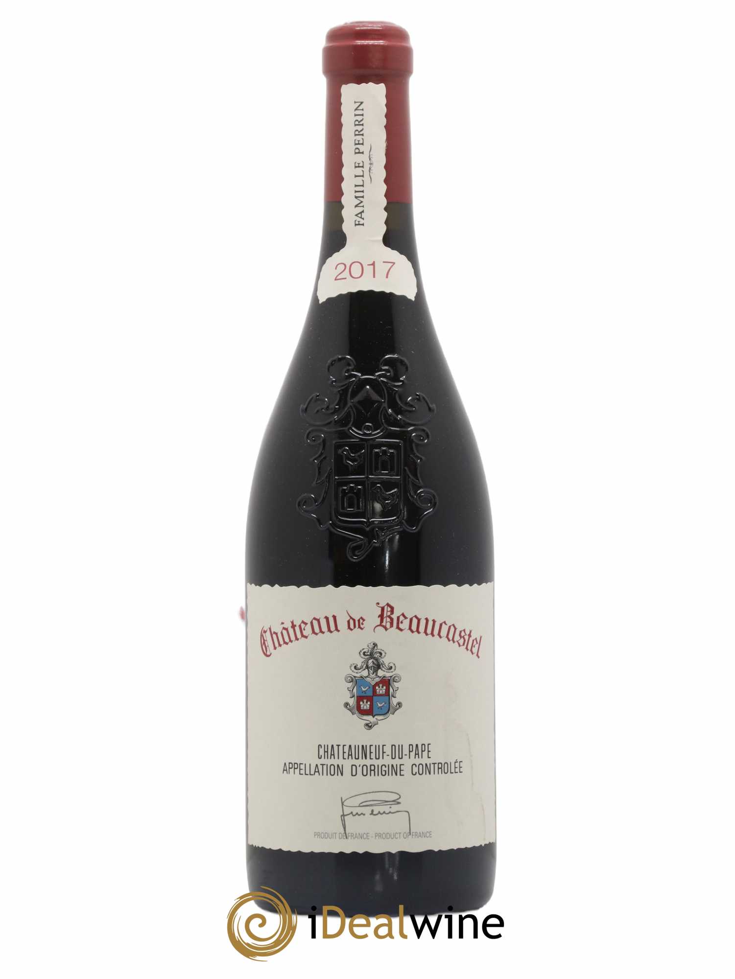 Châteauneuf-du-Pape Château de Beaucastel Famille Perrin 2017 - Lot de 1 bouteille - 0