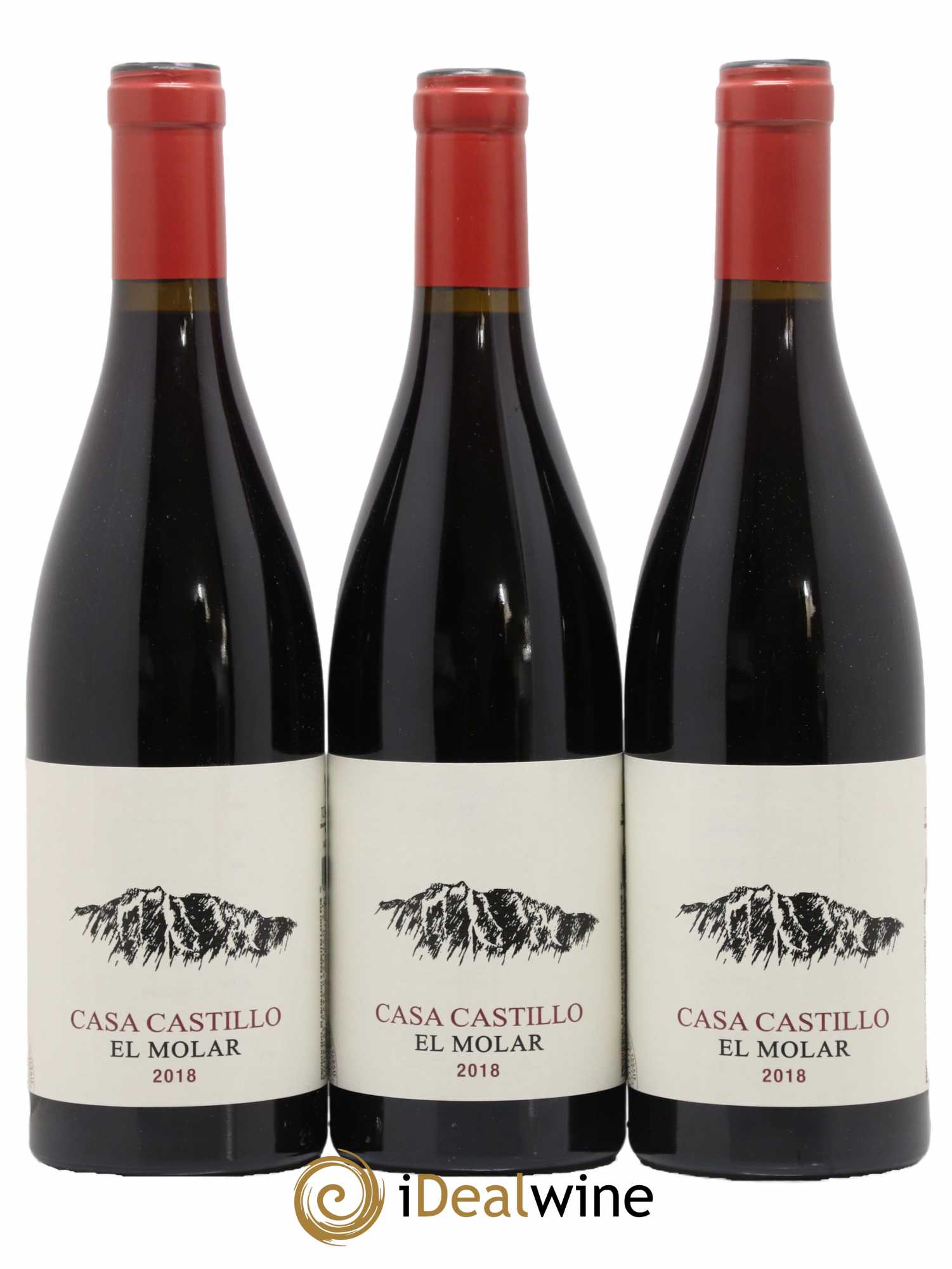 Espagne Jumilla Casa Castillo El Molar 2018 - Lot de 3 bouteilles - 0