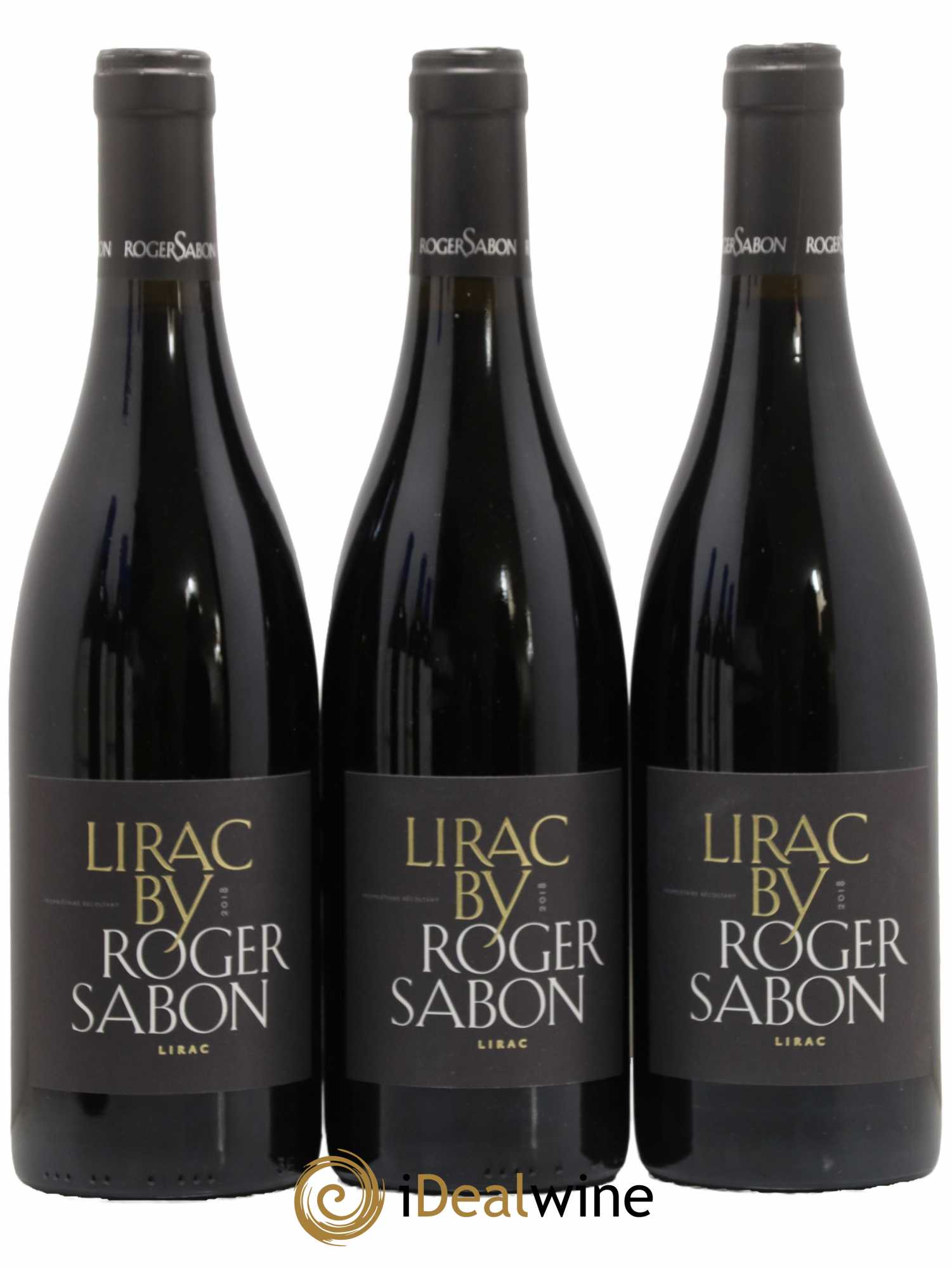 Lirac Domaine Roger Sabon 2018 - Lot de 3 bouteilles - 0