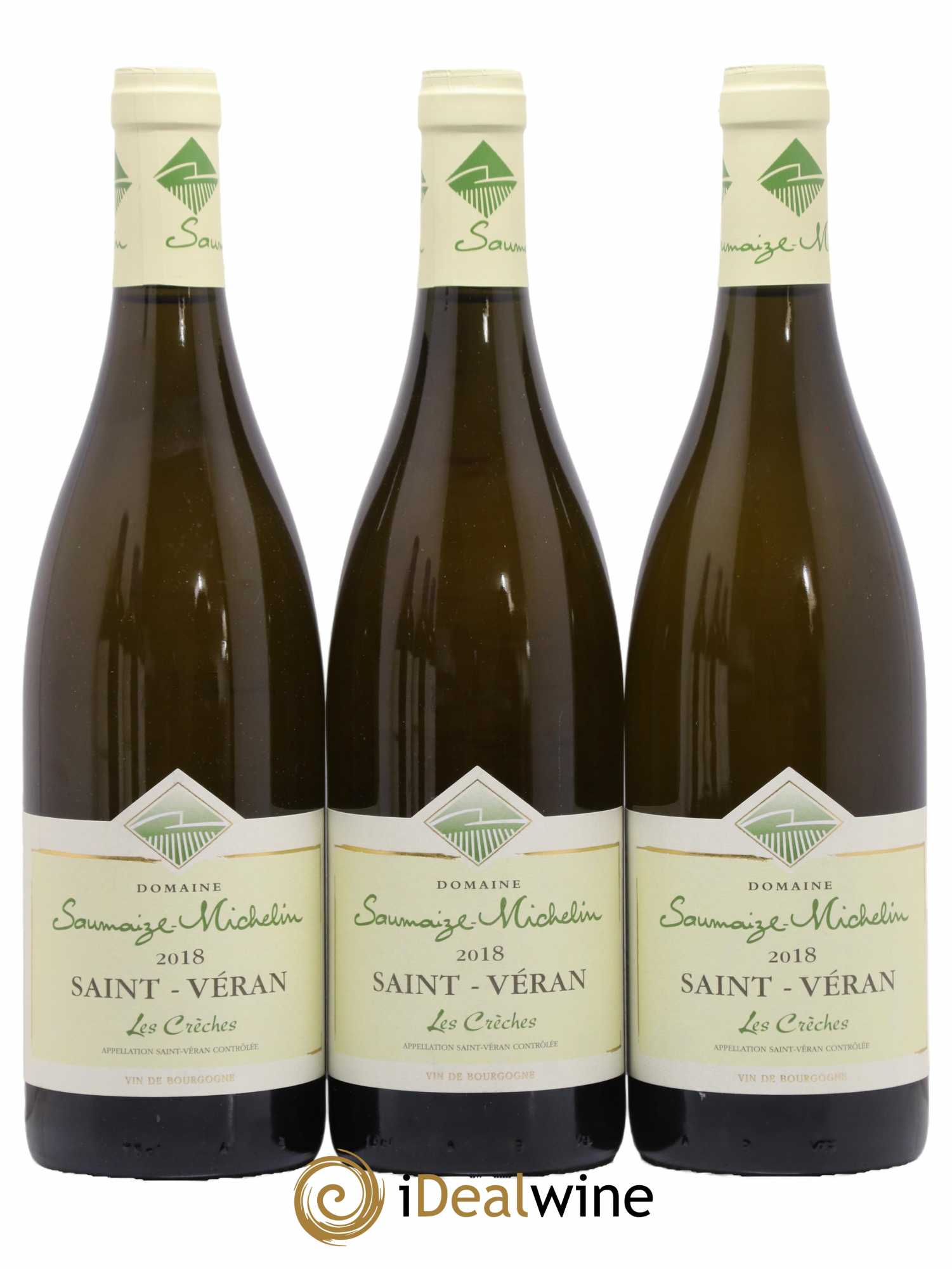 Saint-Véran Saumaize-Michelin Les Crèches 2018 - Lot de 3 bouteilles - 0