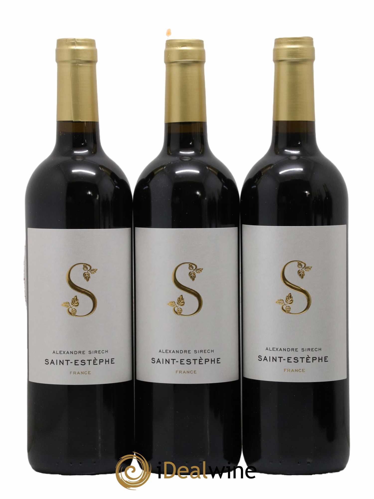 Saint-Estèphe Alexandre Sirech 2019 - Lot de 6 bouteilles - 1