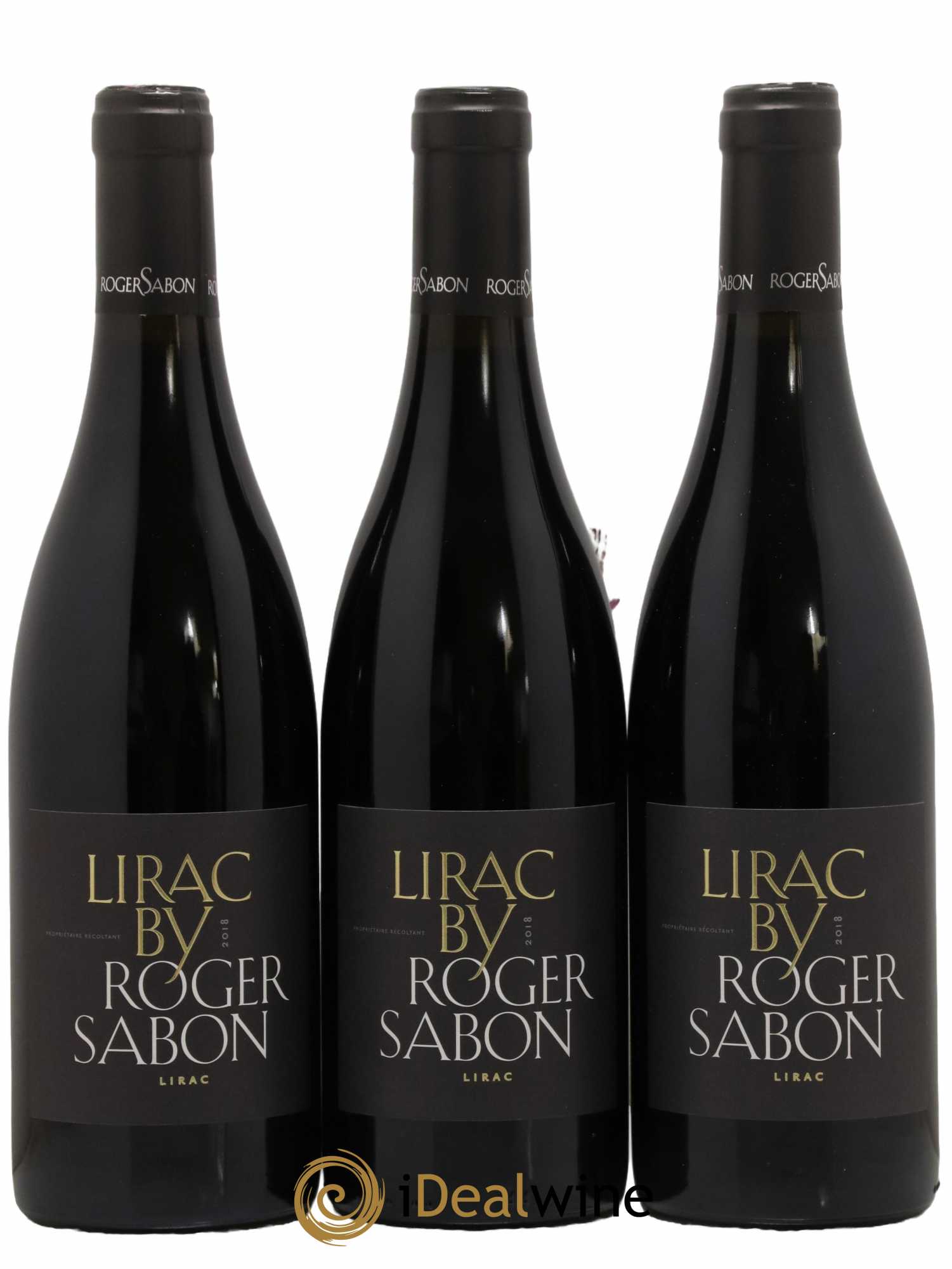 Lirac Domaine Roger Sabon 2018 - Lot de 3 bouteilles - 0