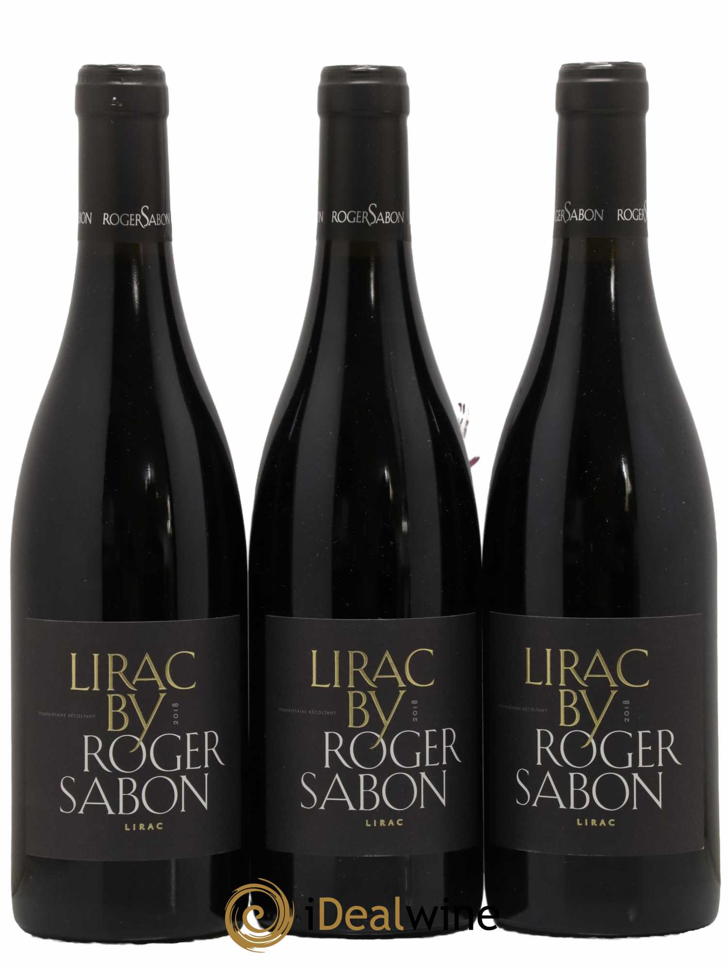 Lirac Domaine Roger Sabon 2018 - Lot de 3 bouteilles - 0