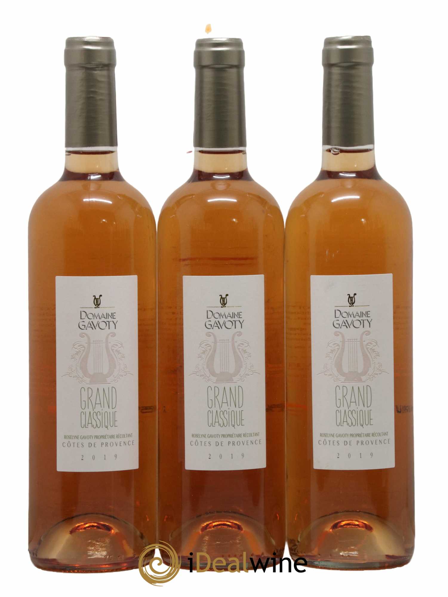 Côtes de Provence Grand Classique Domaine Gavoty 2019 - Lot de 3 bouteilles - 0