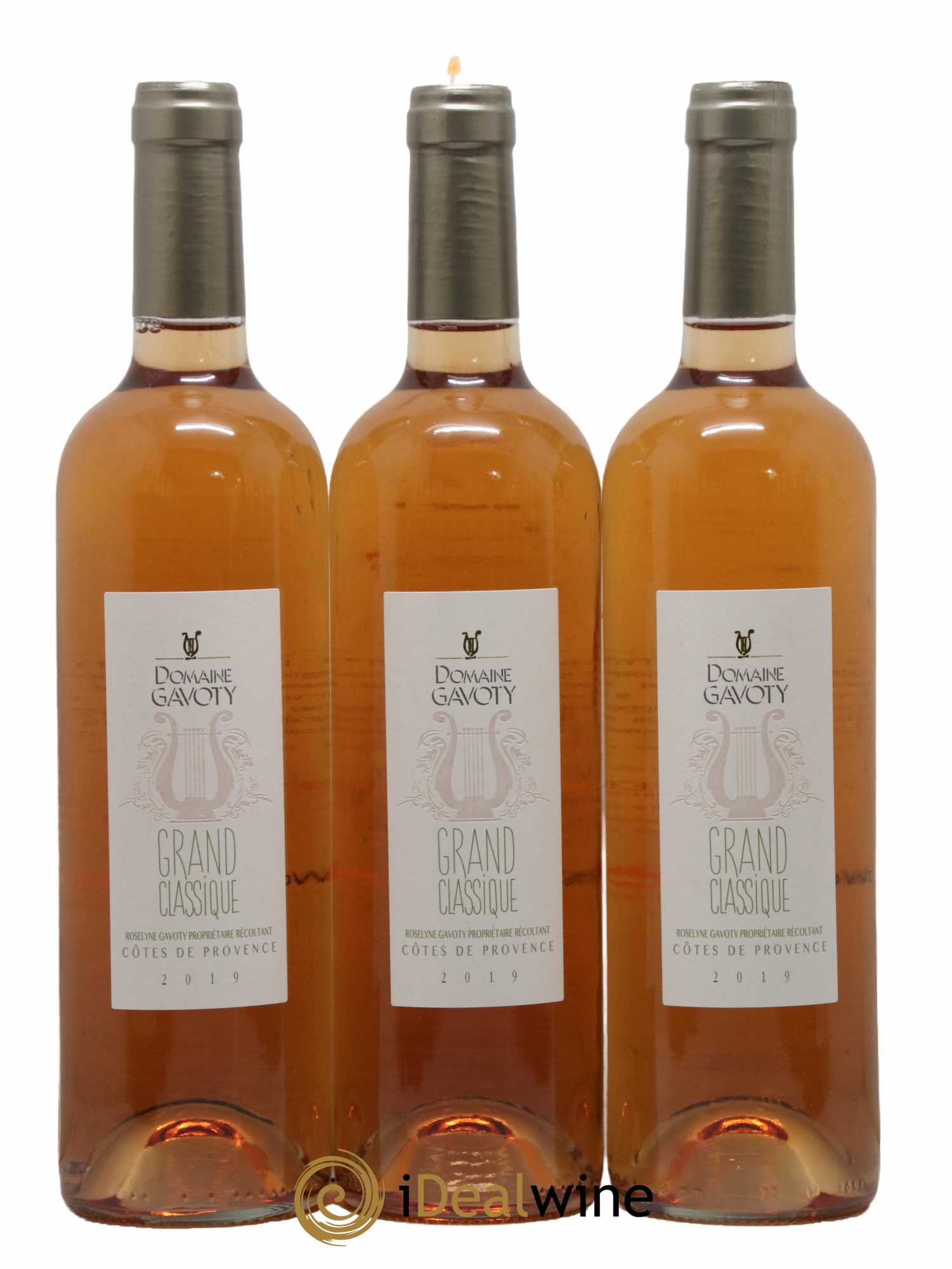 Côtes de Provence Grand Classique Domaine Gavoty 2019 - Lot de 3 bouteilles - 0