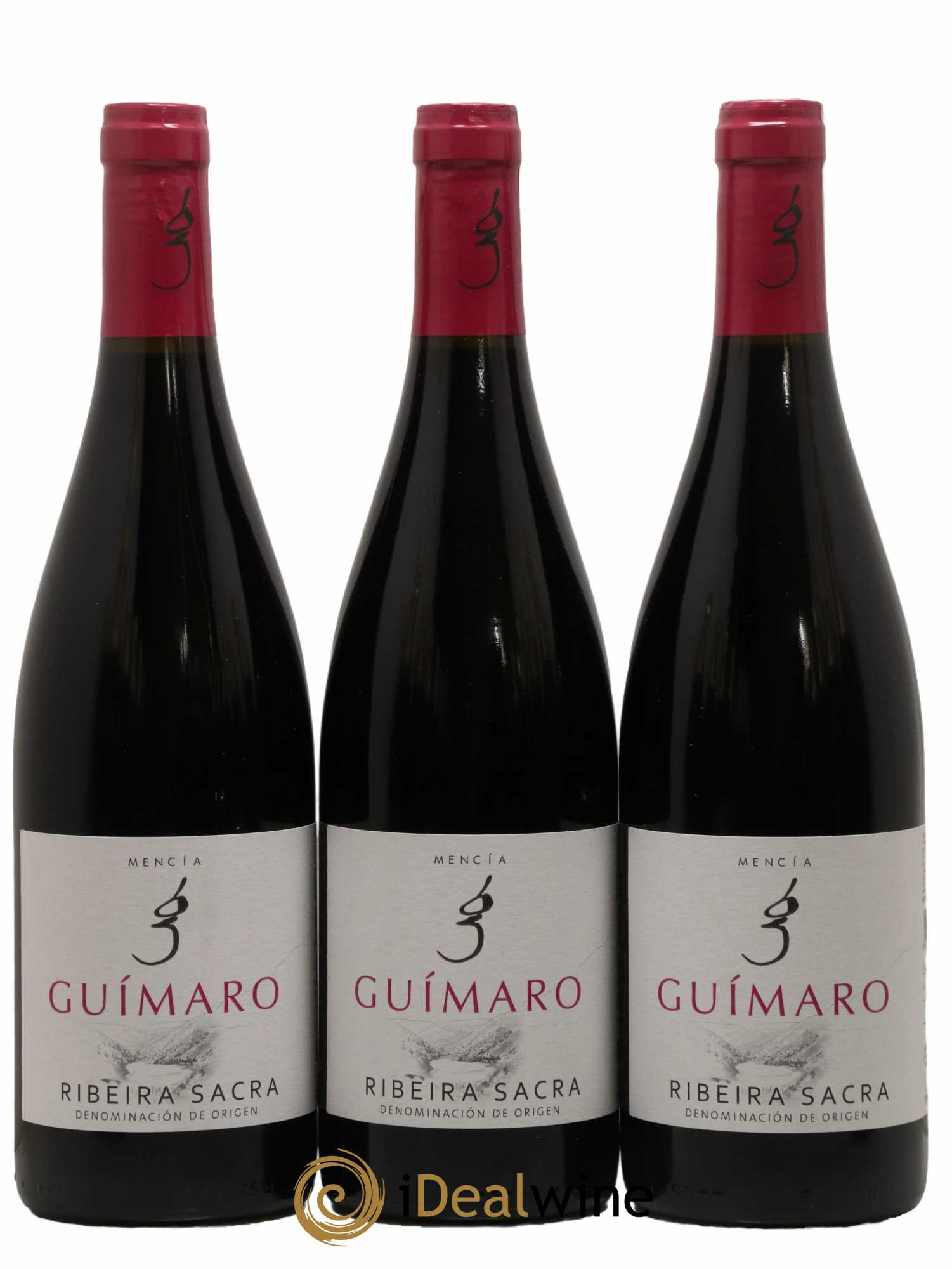 Espagne Ribeira Sacra Guimaro 2019 - Lot de 3 bouteilles - 0