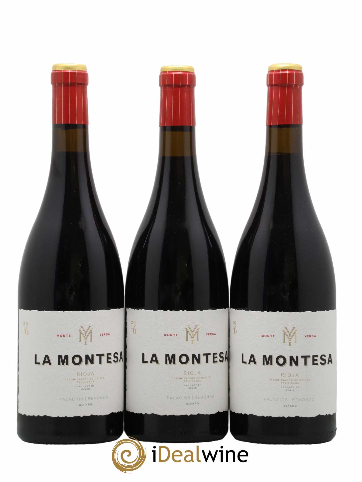Rioja Palacios Remondo La Montesa 2016 - Lot de 3 bouteilles - 0