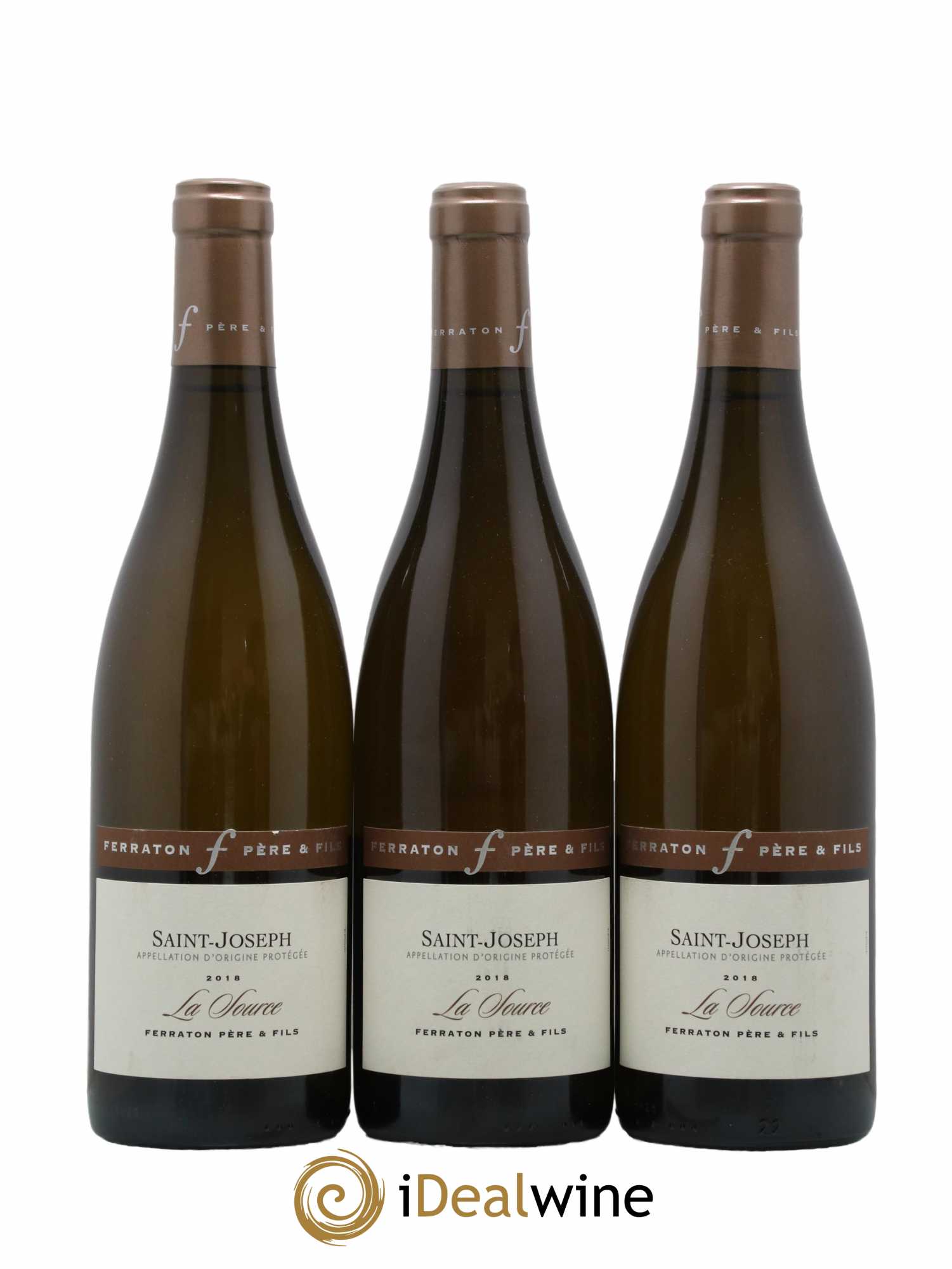 Saint-Joseph La Source Domaine Ferraton Et Fils 2018 - Lot de 3 bouteilles - 0