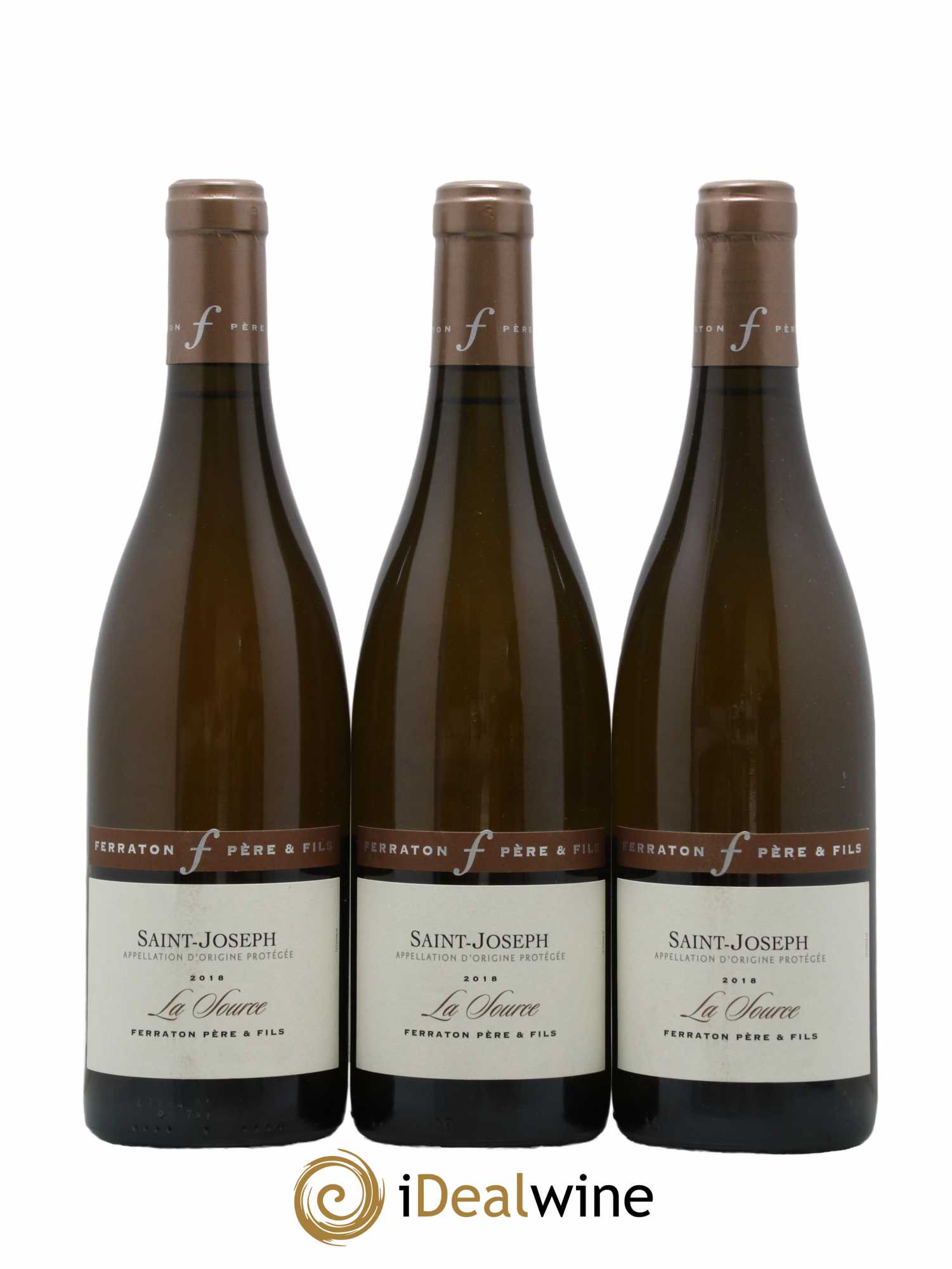 Saint-Joseph La Source Domaine Ferraton Et Fils 2018 - Lot de 3 bouteilles - 0