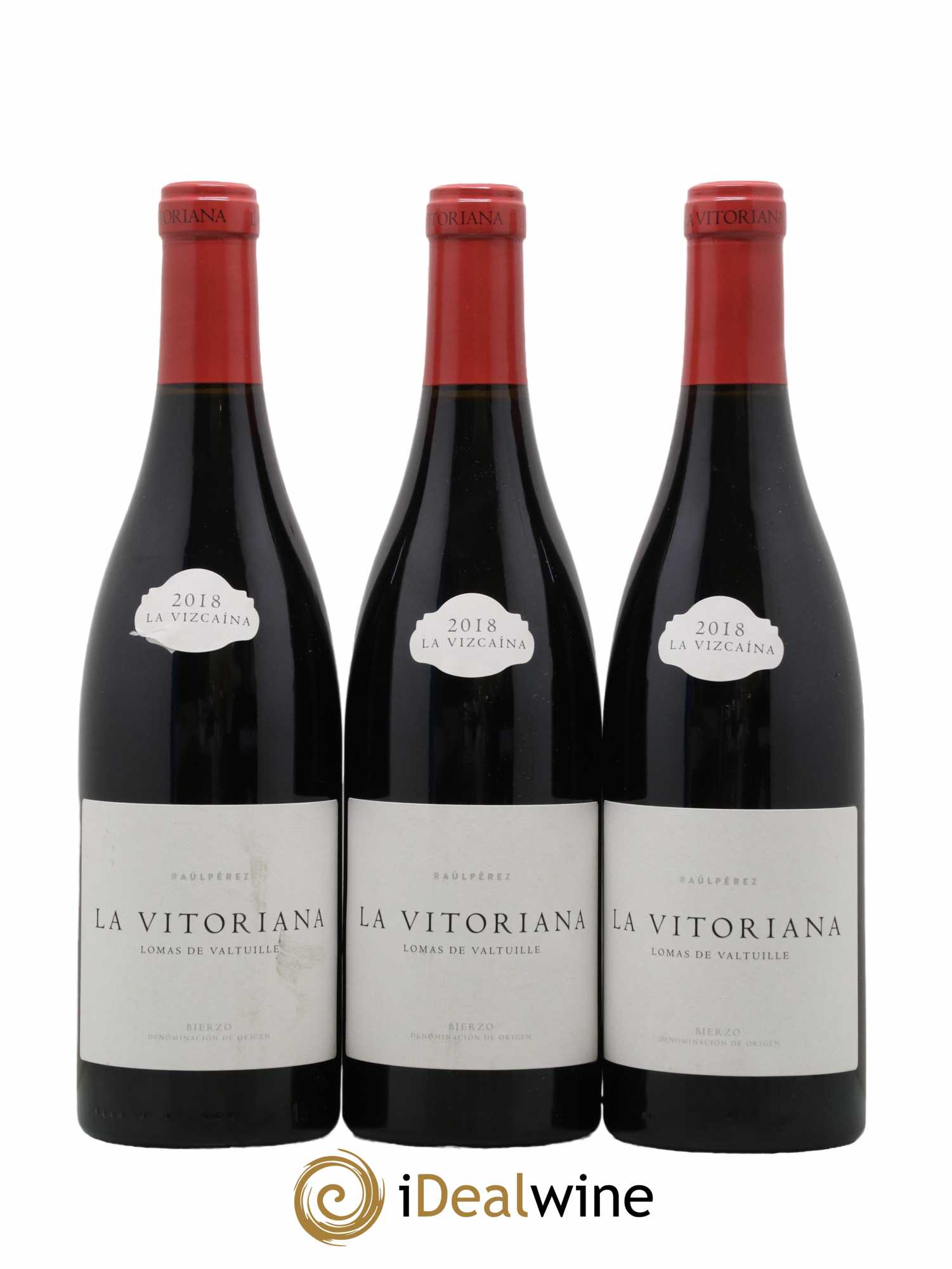 Bierzo DO Vitoriana Raul Perez 2018 - Lot de 3 bouteilles - 0