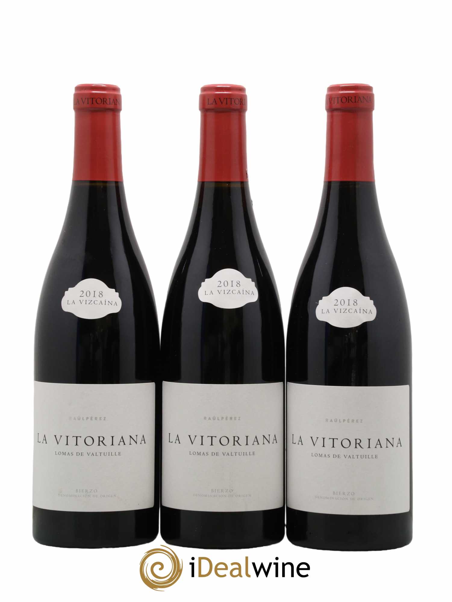 Bierzo DO Vitoriana Raul Perez 2018 - Lot de 3 bouteilles - 0