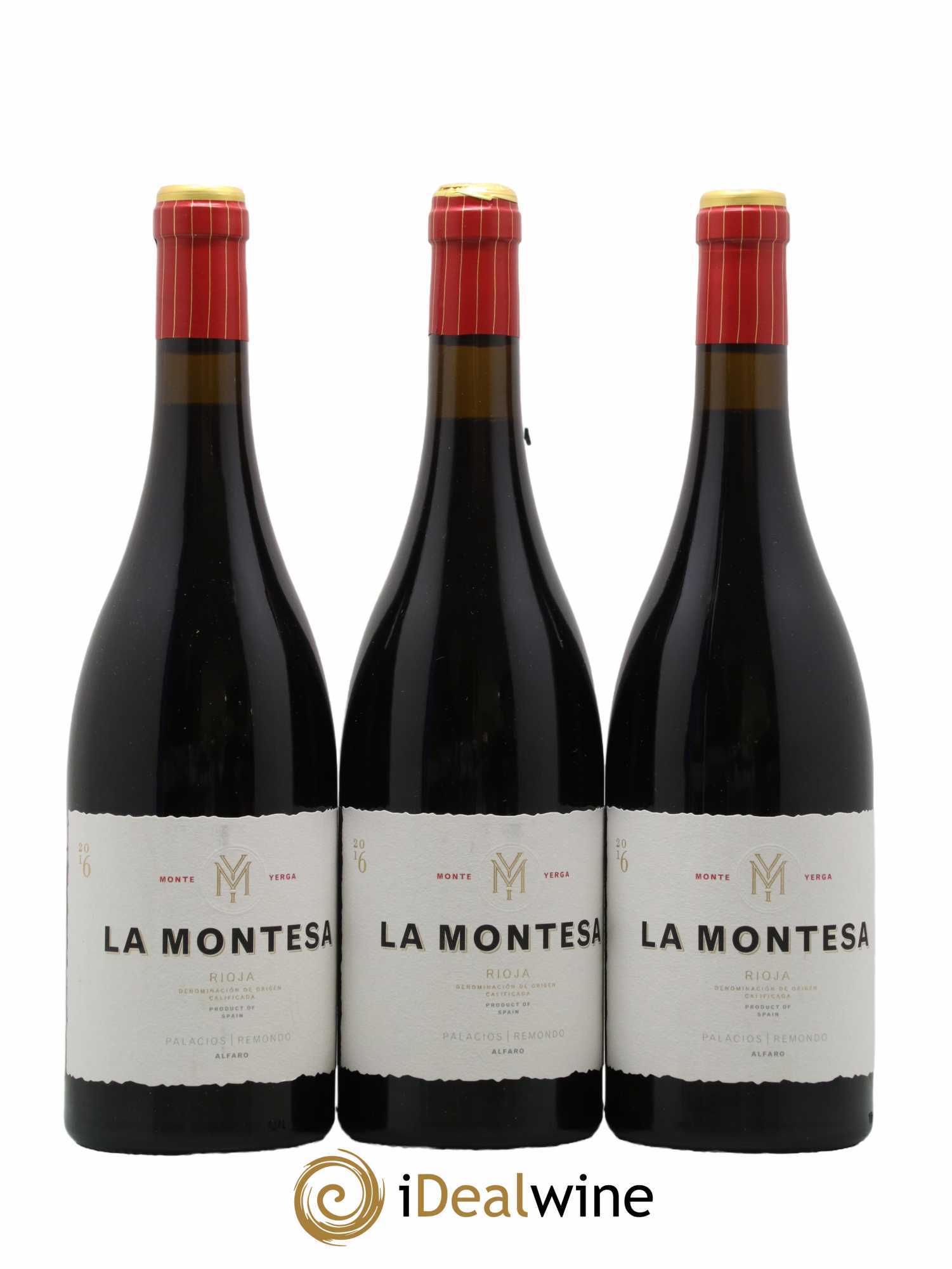 Rioja Palacios Remondo La Montesa 2016 - Lot de 3 bouteilles - 0