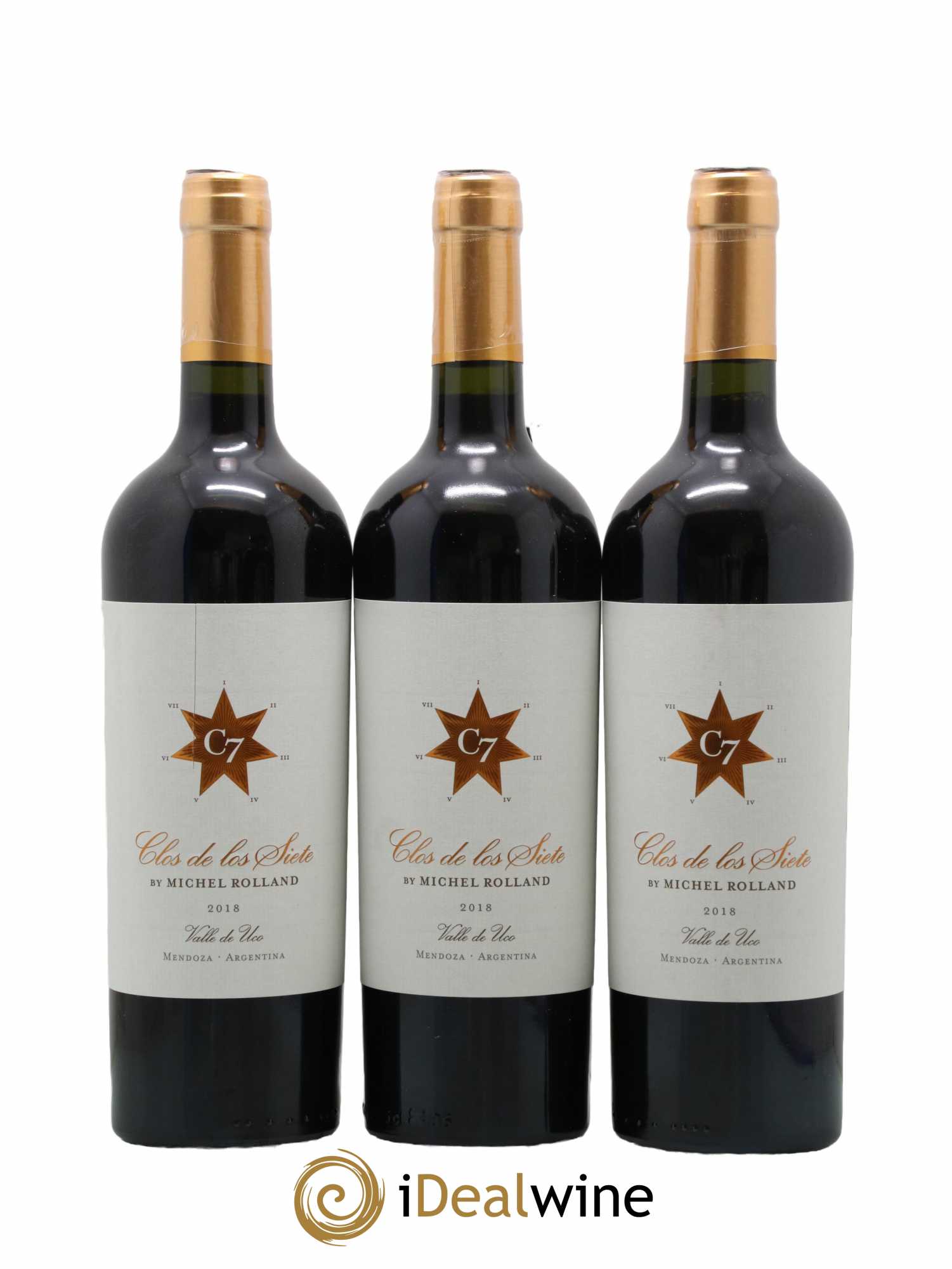 Mendoza Valle De Uco Clos De Los Siete 2018 - Lot de 3 bouteilles - 0
