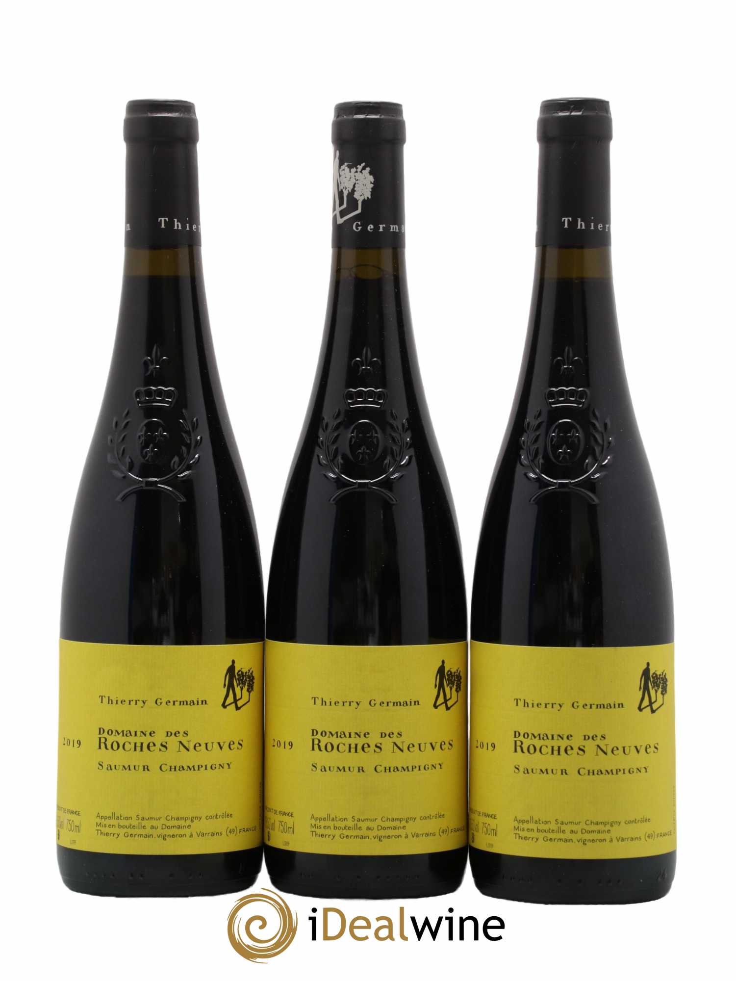 Saumur-Champigny Domaine des Roches Neuves - Thierry Germain 2019 - Lot de 3 bouteilles - 0