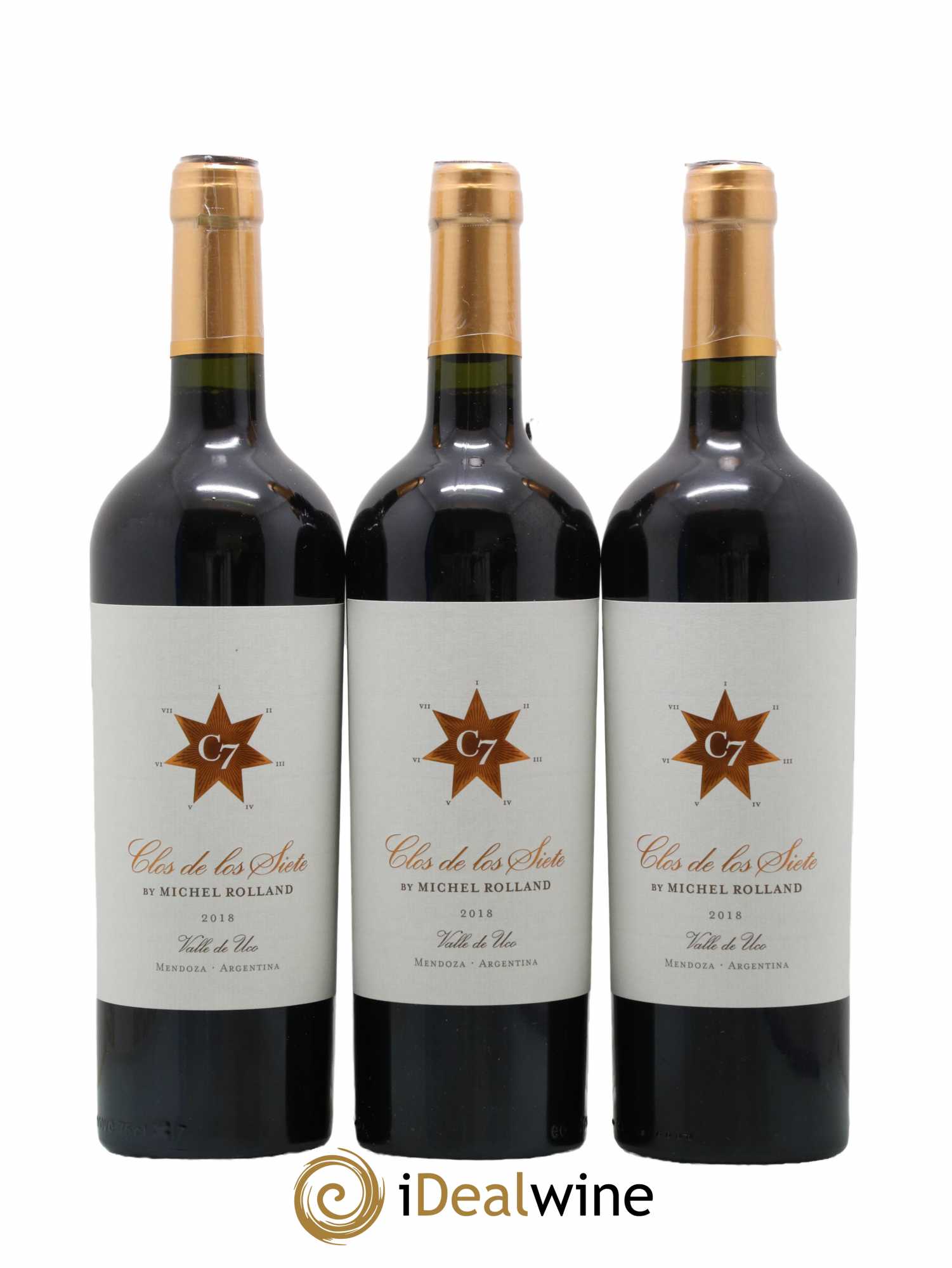 Mendoza Valle De Uco Clos De Los Siete 2018 - Lot de 3 bouteilles - 0