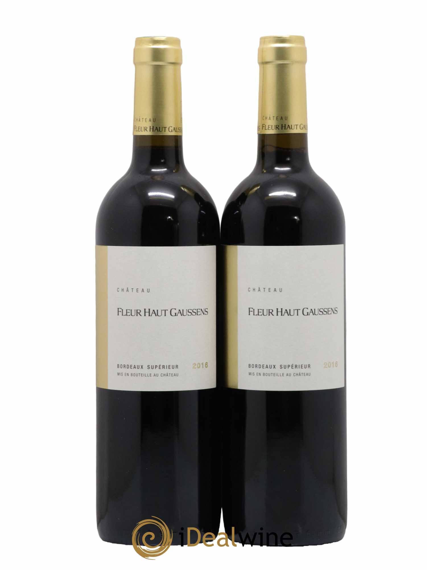 Bordeaux Supérieur Château Fleur Haut Gaussens 2016 - Lot de 2 bouteilles - 0