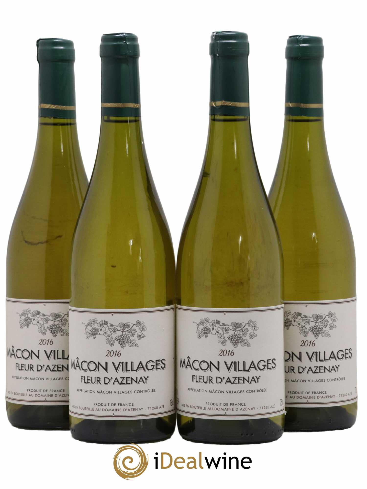 Mâcon Village Fleur D'Azenay Domaine D'Azenay 2016 - Lot de 4 bouteilles - 0