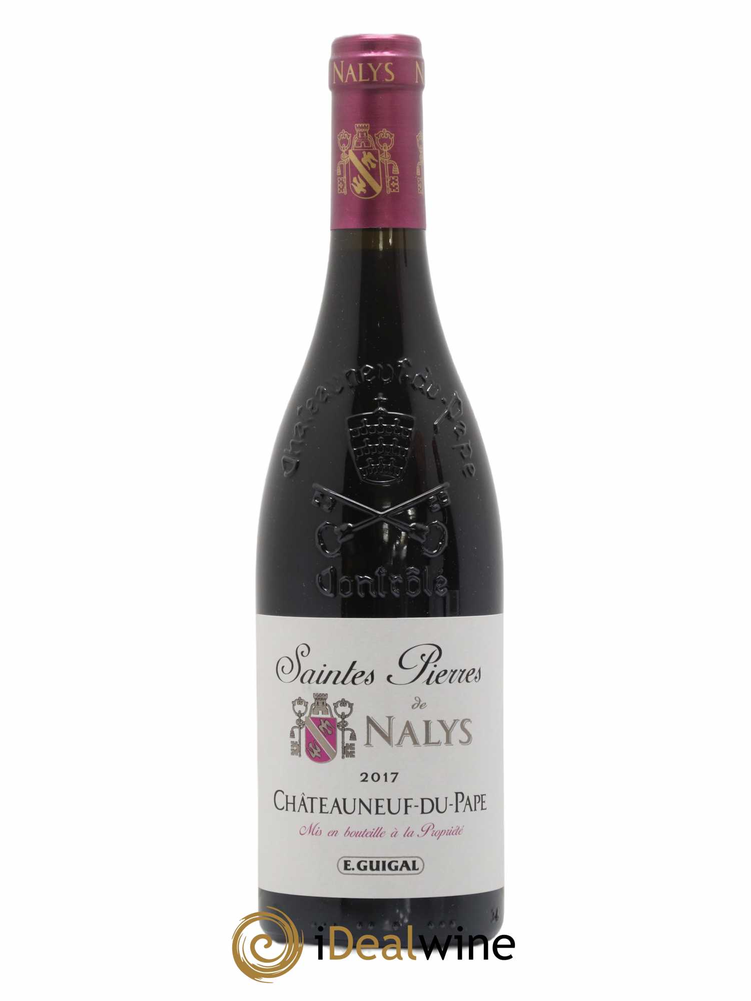 Châteauneuf-du-Pape Saintes Pierres de Nalys Château de Nalys (sans prix de réserve) 2017 - Lot de 1 bouteille - 0