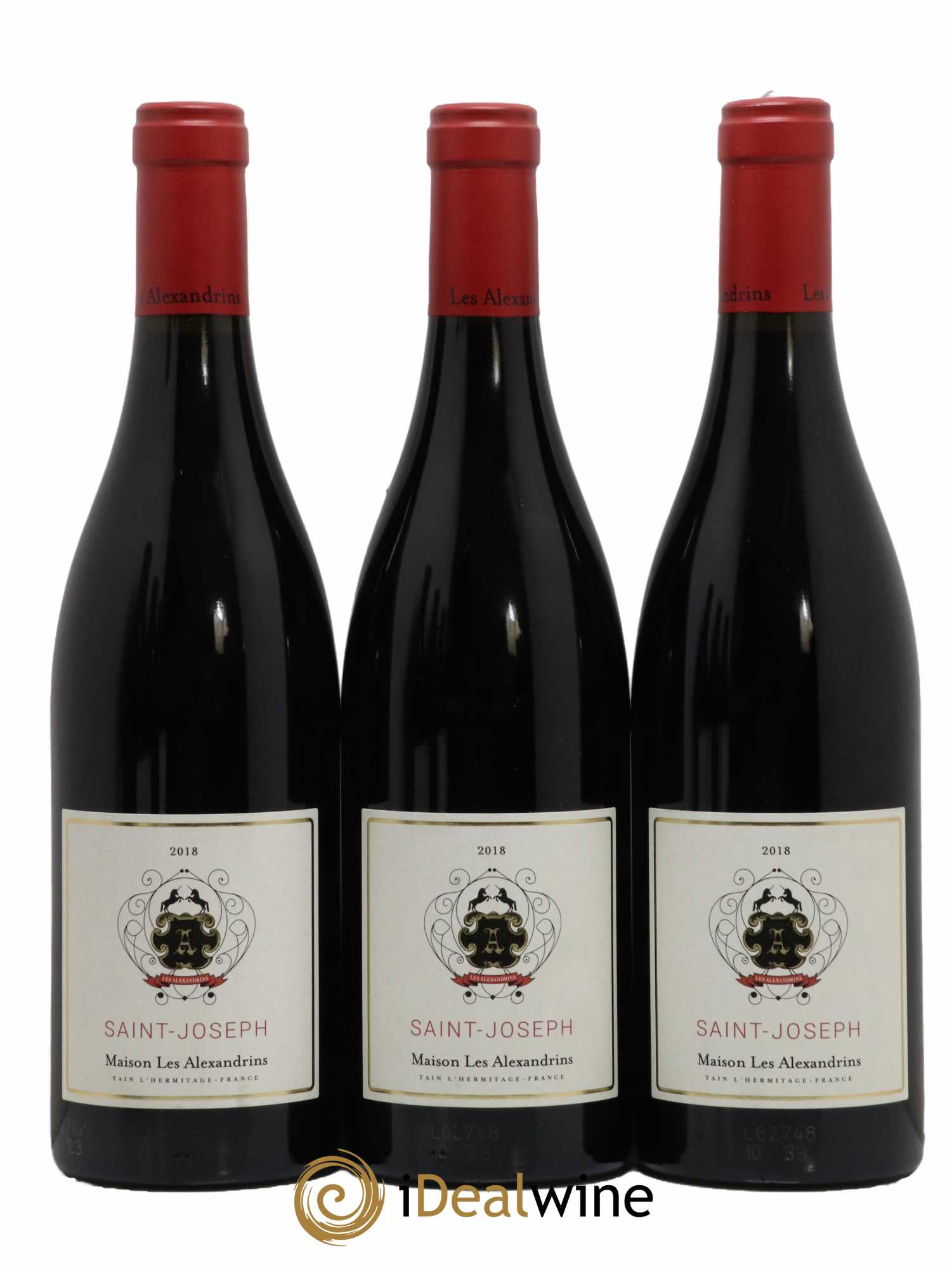 Saint-Joseph Maison Les Alexandrins 2018 - Lot de 3 bouteilles - 0