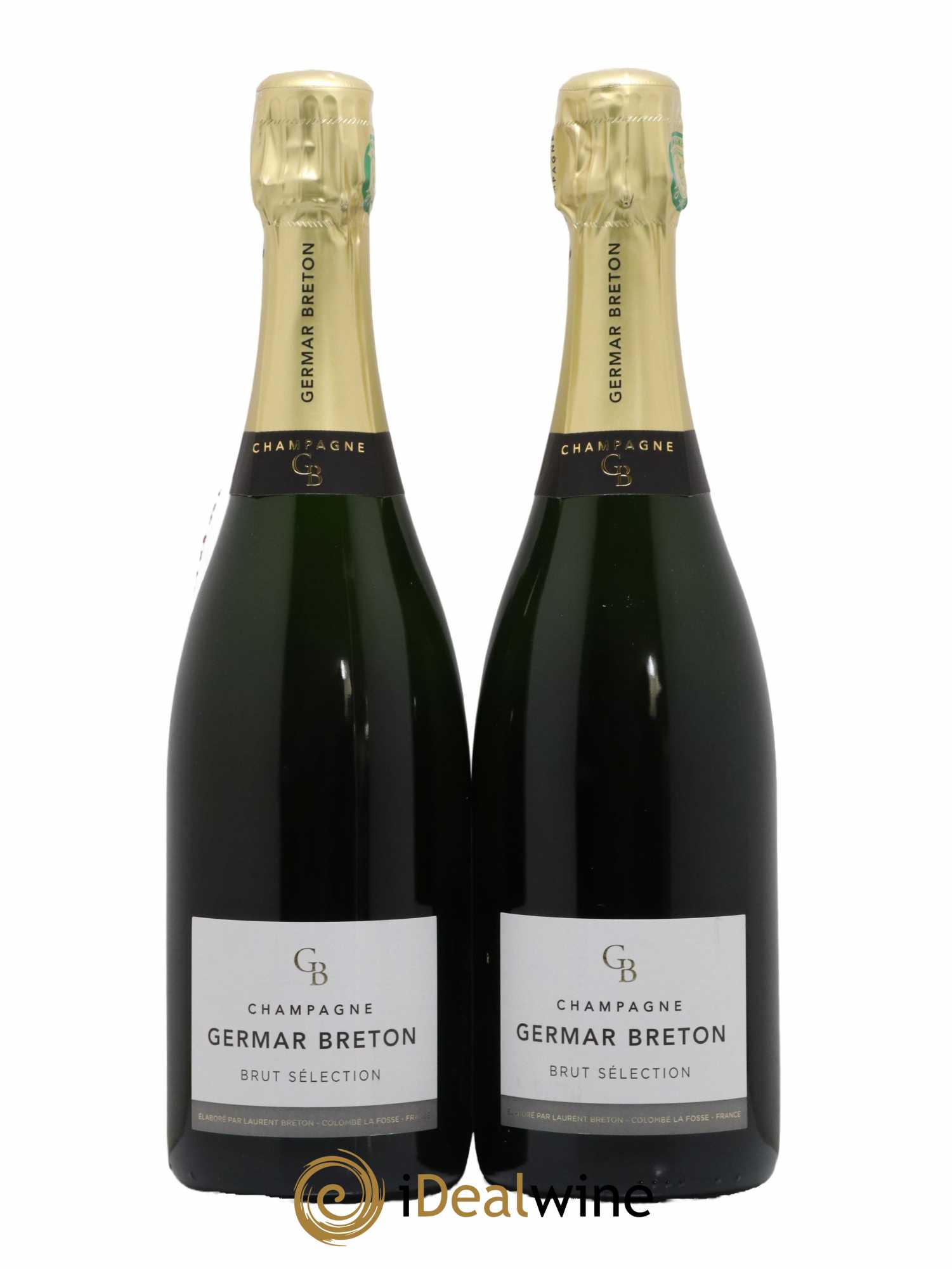 Champagne Brut Sélection Maison Germar Breton - Lot de 2 bouteilles - 0