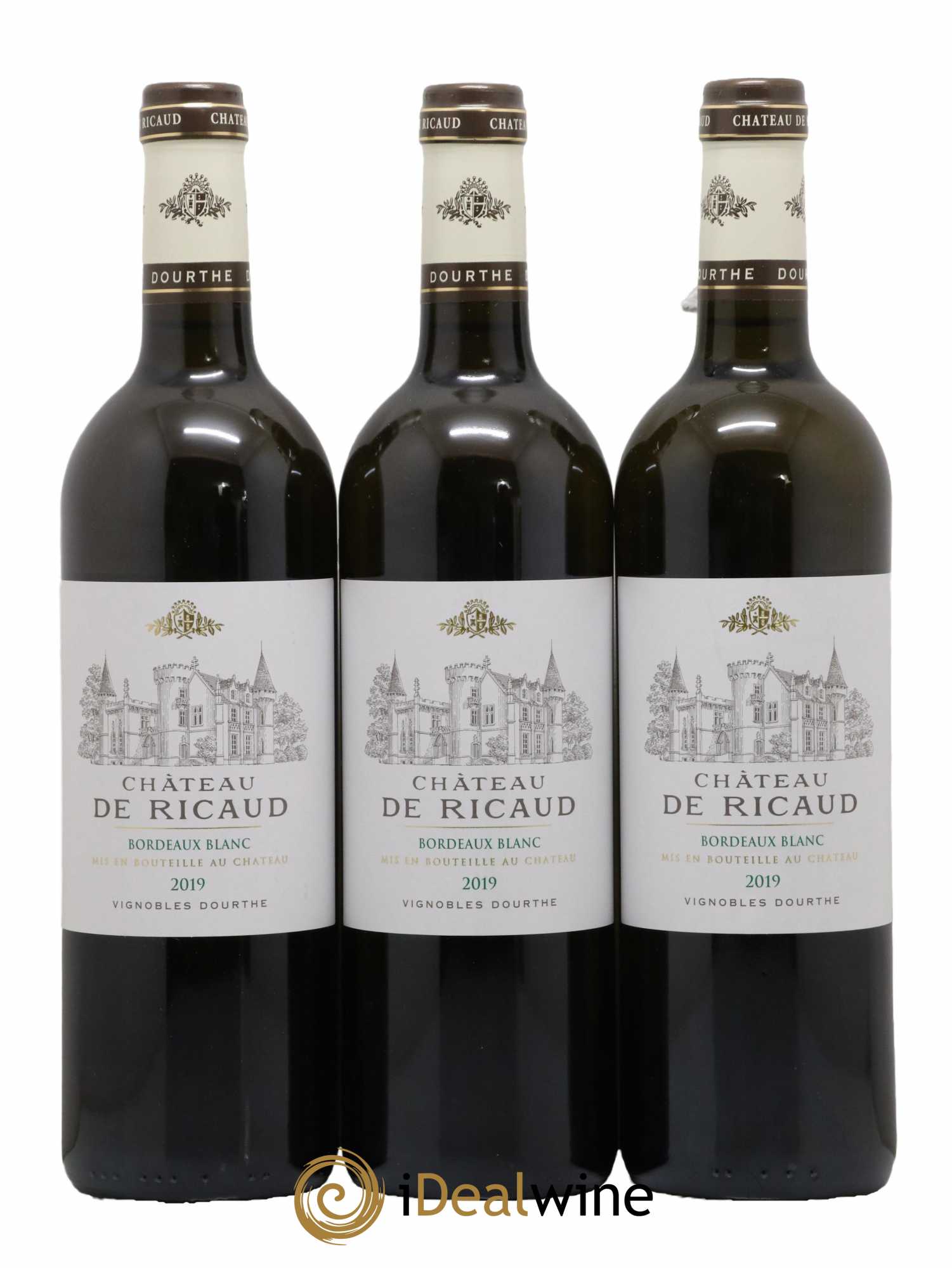 Bordeaux Château De Ricaud 2019 - Lot de 3 bouteilles - 0