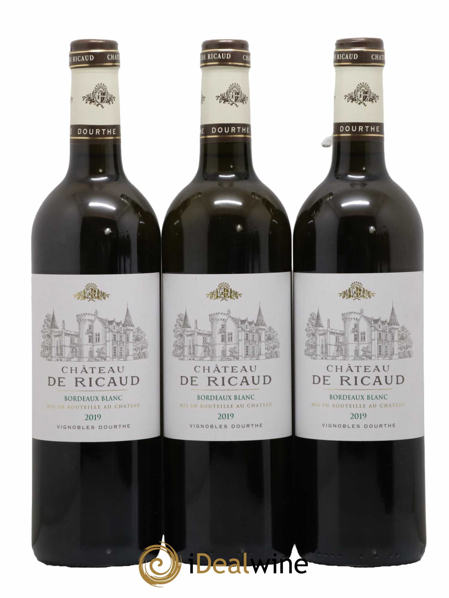 Bordeaux Château De Ricaud 2019 - Lot de 3 bouteilles - 0