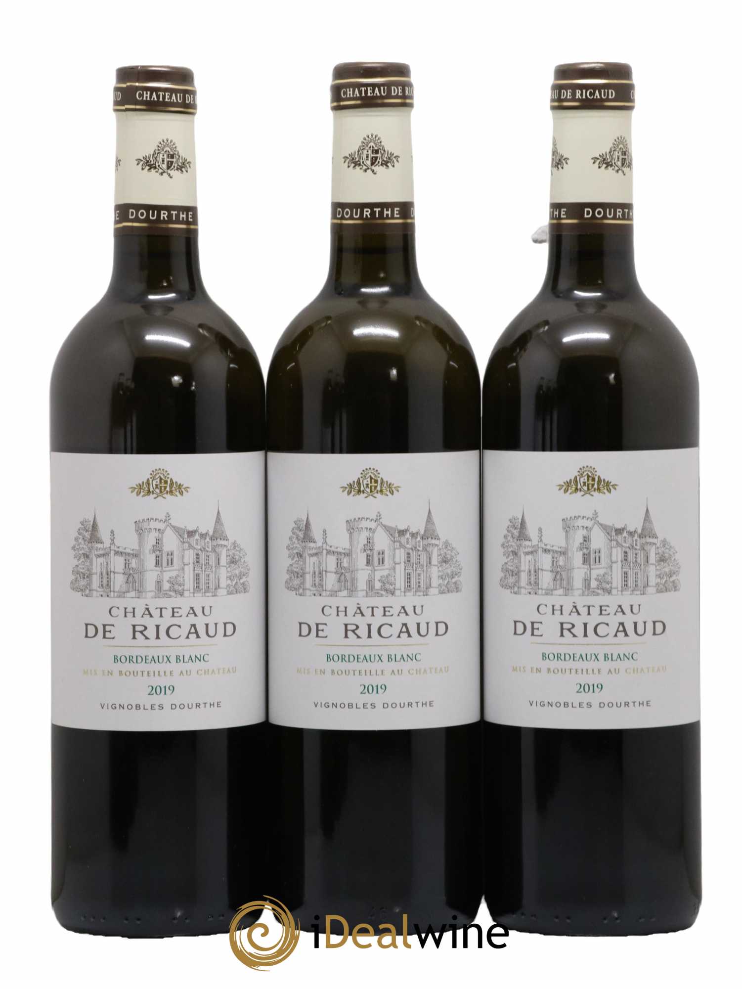 Bordeaux Château De Ricaud 2019 - Lot de 3 bouteilles - 0
