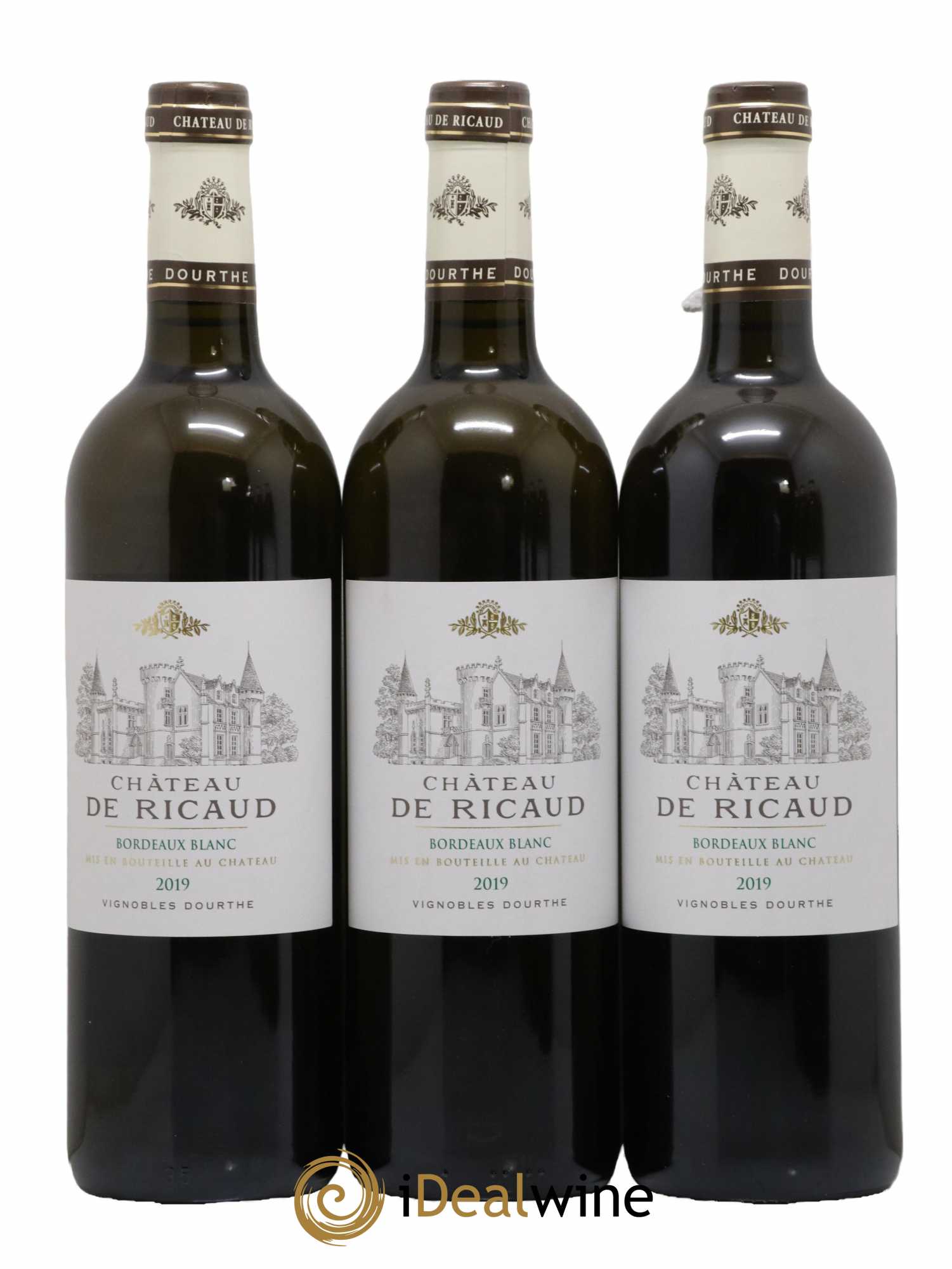 Bordeaux Château De Ricaud 2019 - Lot de 3 bouteilles - 0
