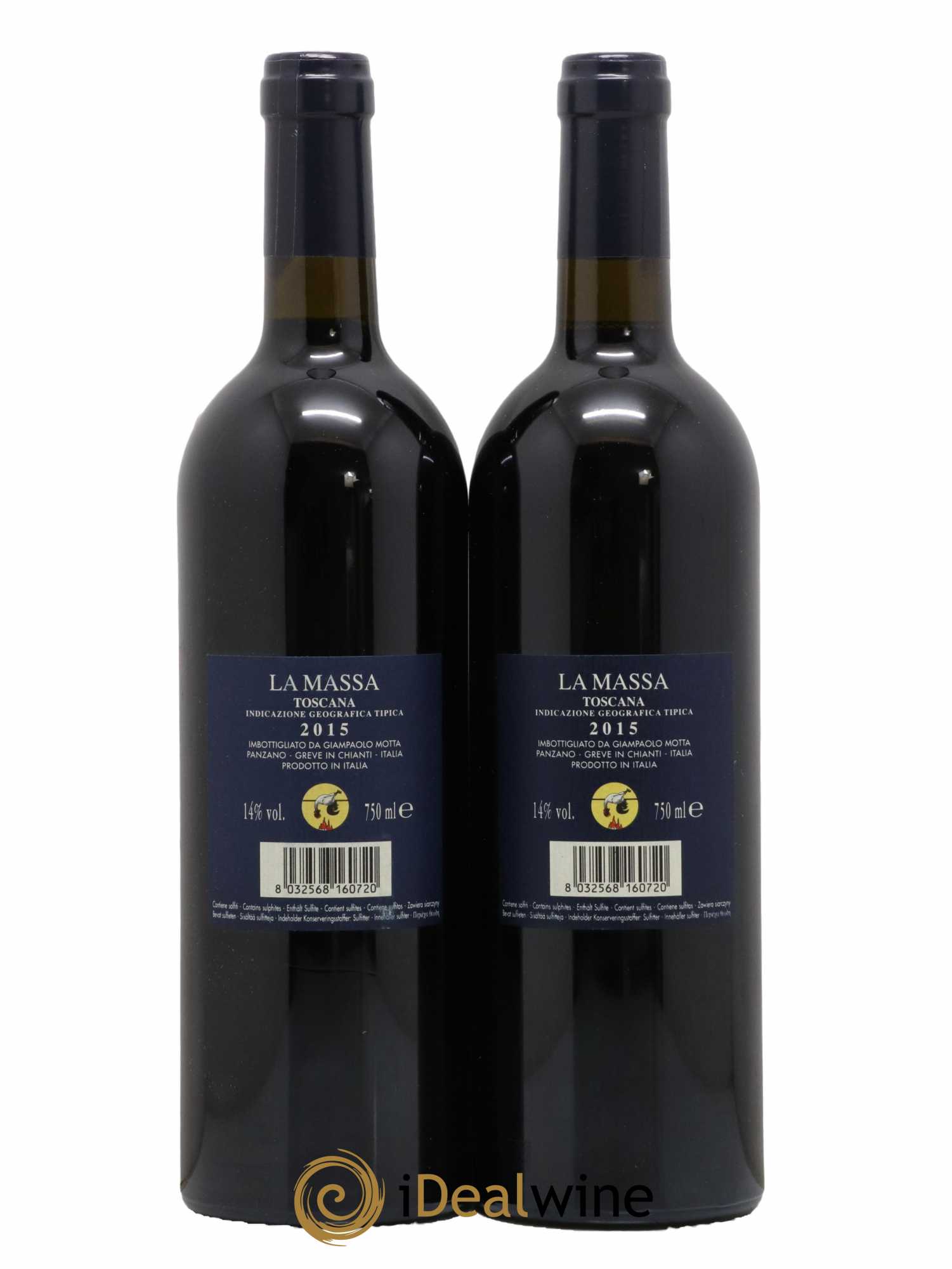 Toscana IGT La Massa 2015 - Posten von 2 Flaschen - 1