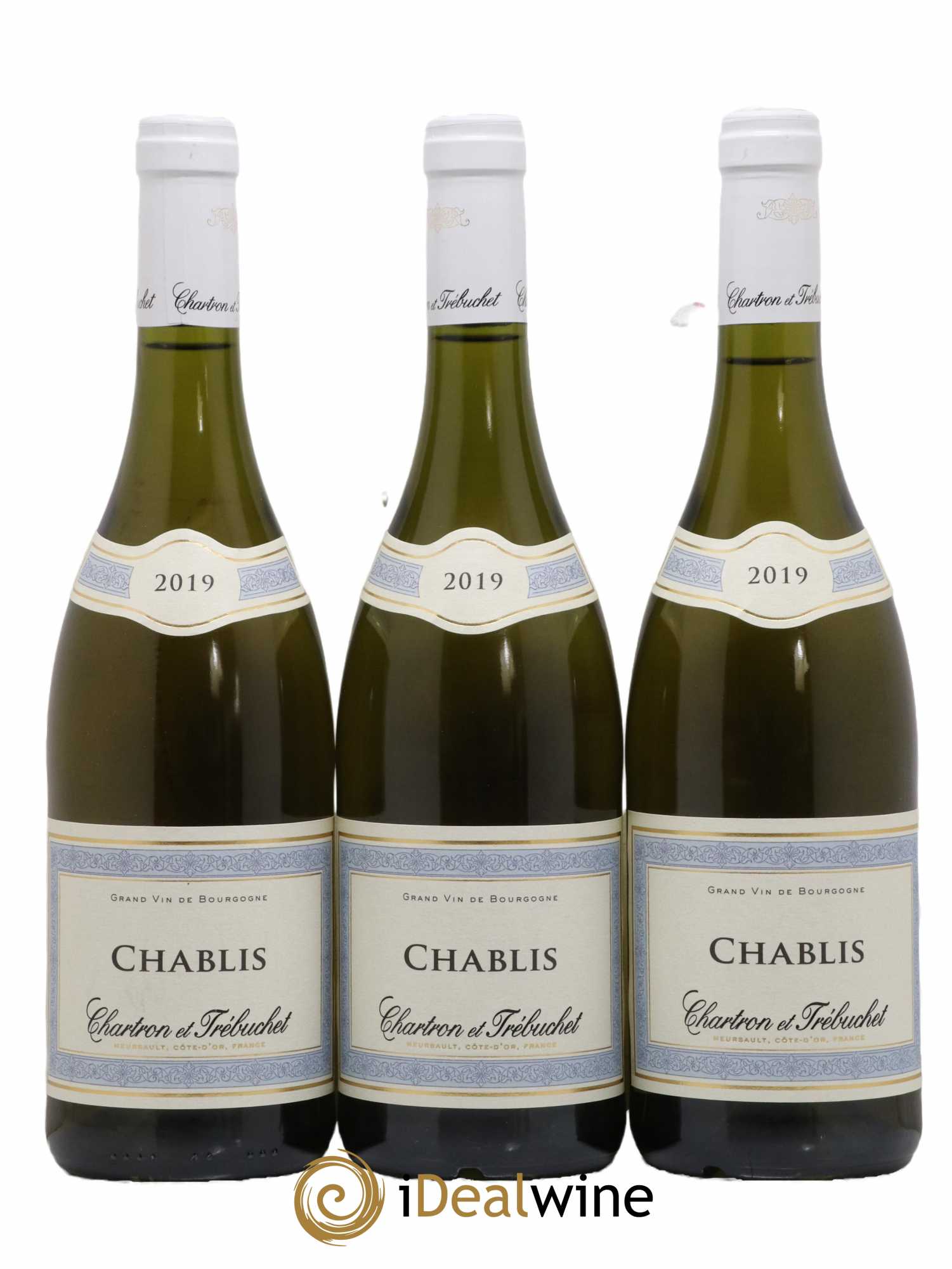 Chablis Domaine Chartron Trebuchet 2019 - Lot de 3 bouteilles - 0