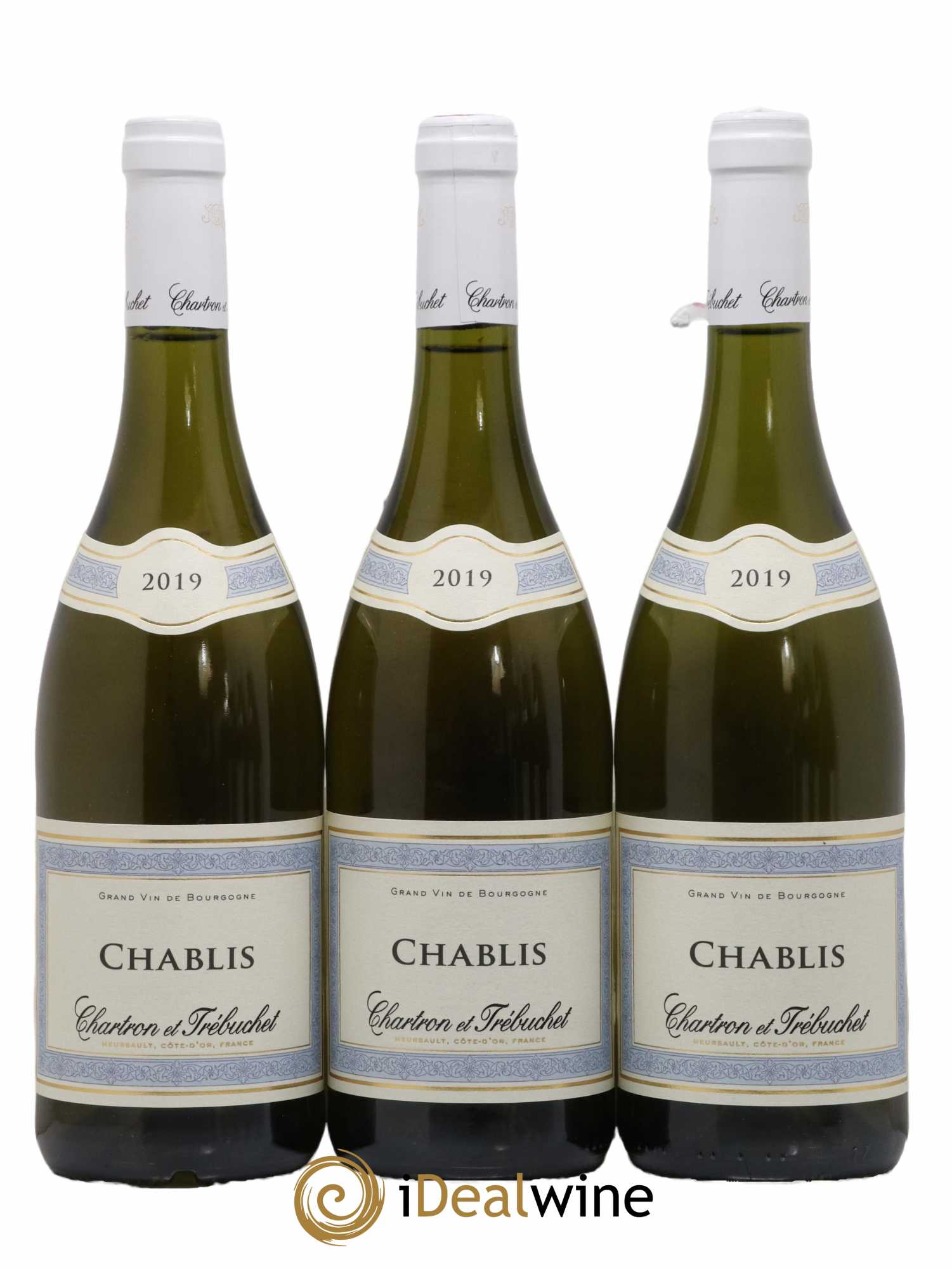 Chablis Domaine Chartron Trebuchet 2019 - Lot de 3 bouteilles - 0