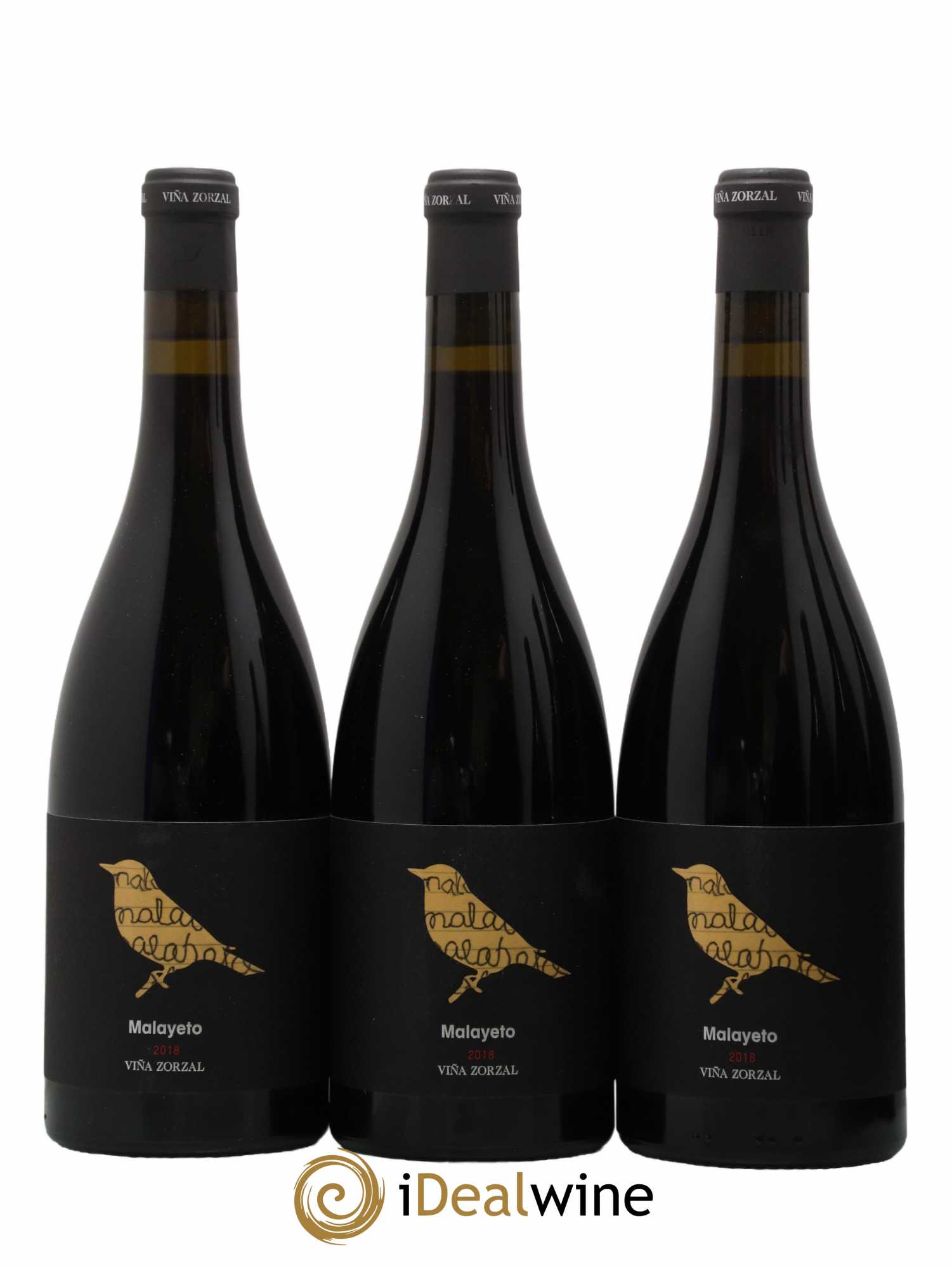 Espagne Vigna Zorzal Navarra Malayeto 2018 - Lot de 6 bouteilles - 1
